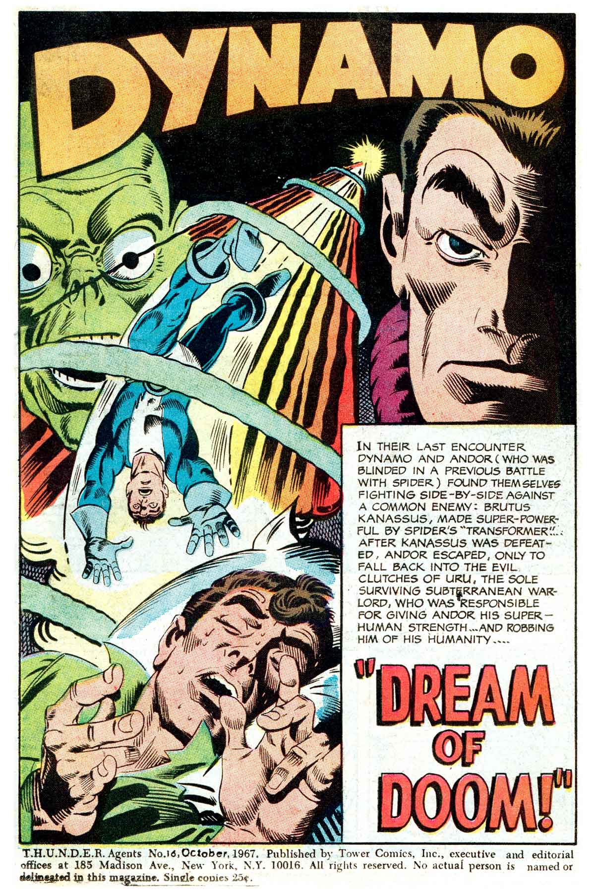 Read online T.H.U.N.D.E.R. Agents (1965) comic -  Issue #16 - 3