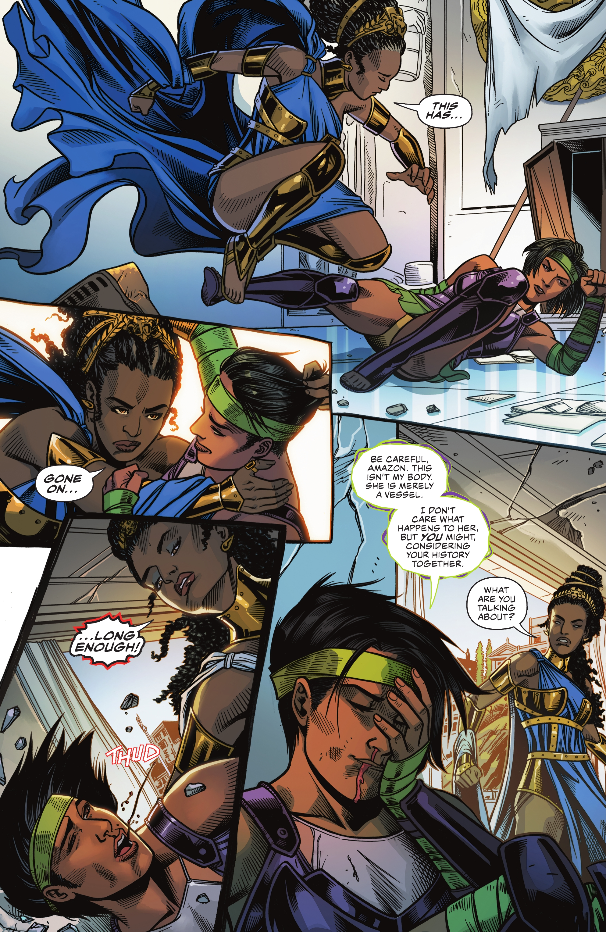 Read online Nubia & the Amazons comic -  Issue #3 - 20