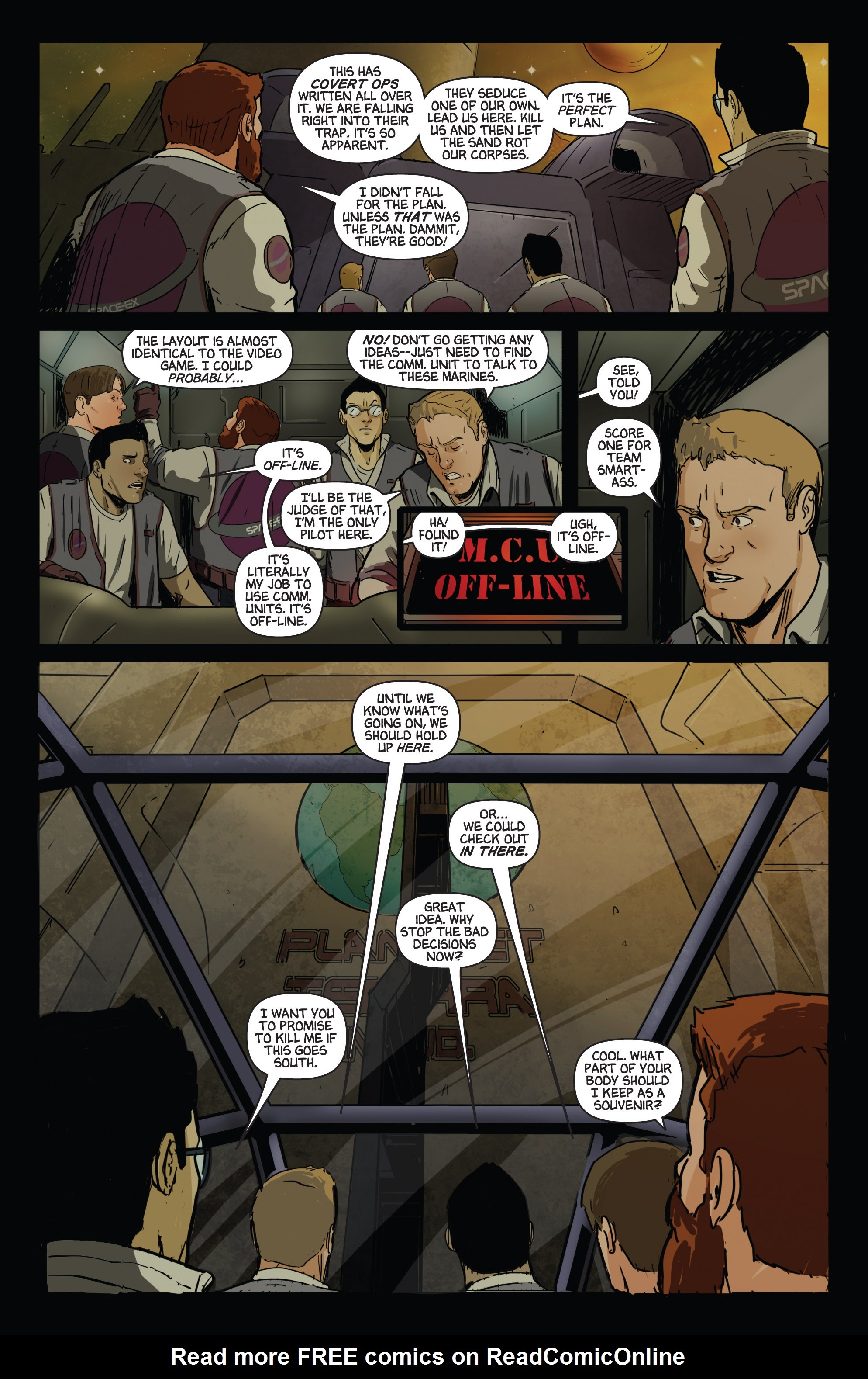 Read online Aliens vs. Parker comic -  Issue #2 - 6