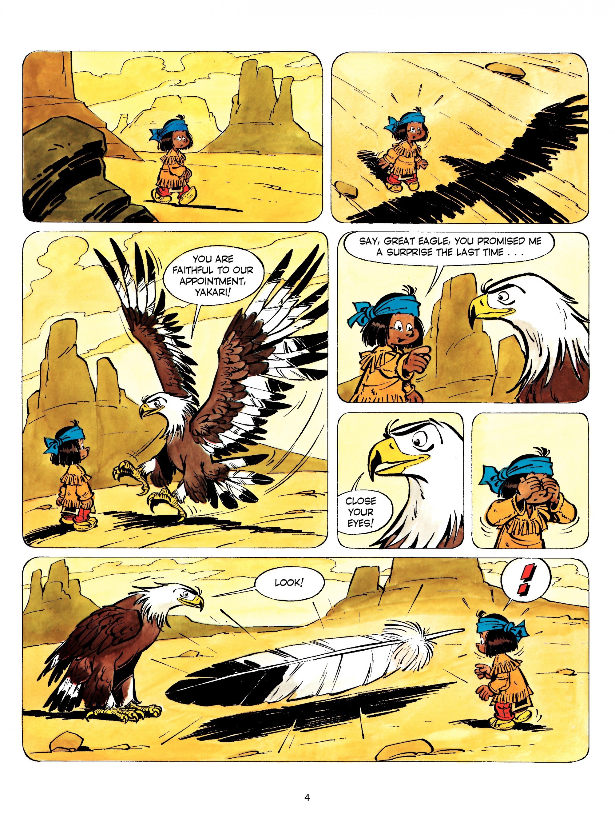 Read online Yakari comic -  Issue #1 - 4
