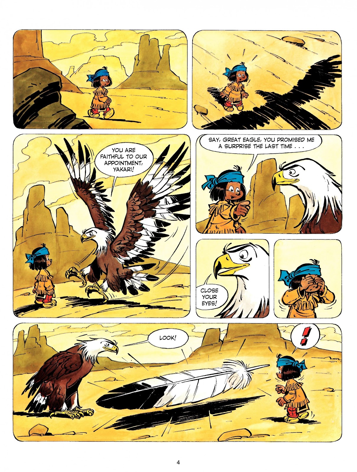 Yakari issue 1 - Page 4