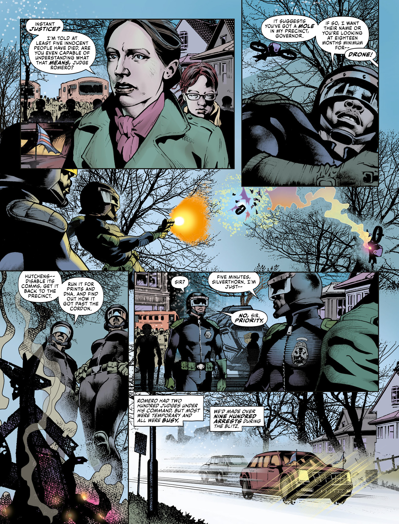 Read online Judge Dredd Megazine (Vol. 5) comic -  Issue #456 - 123