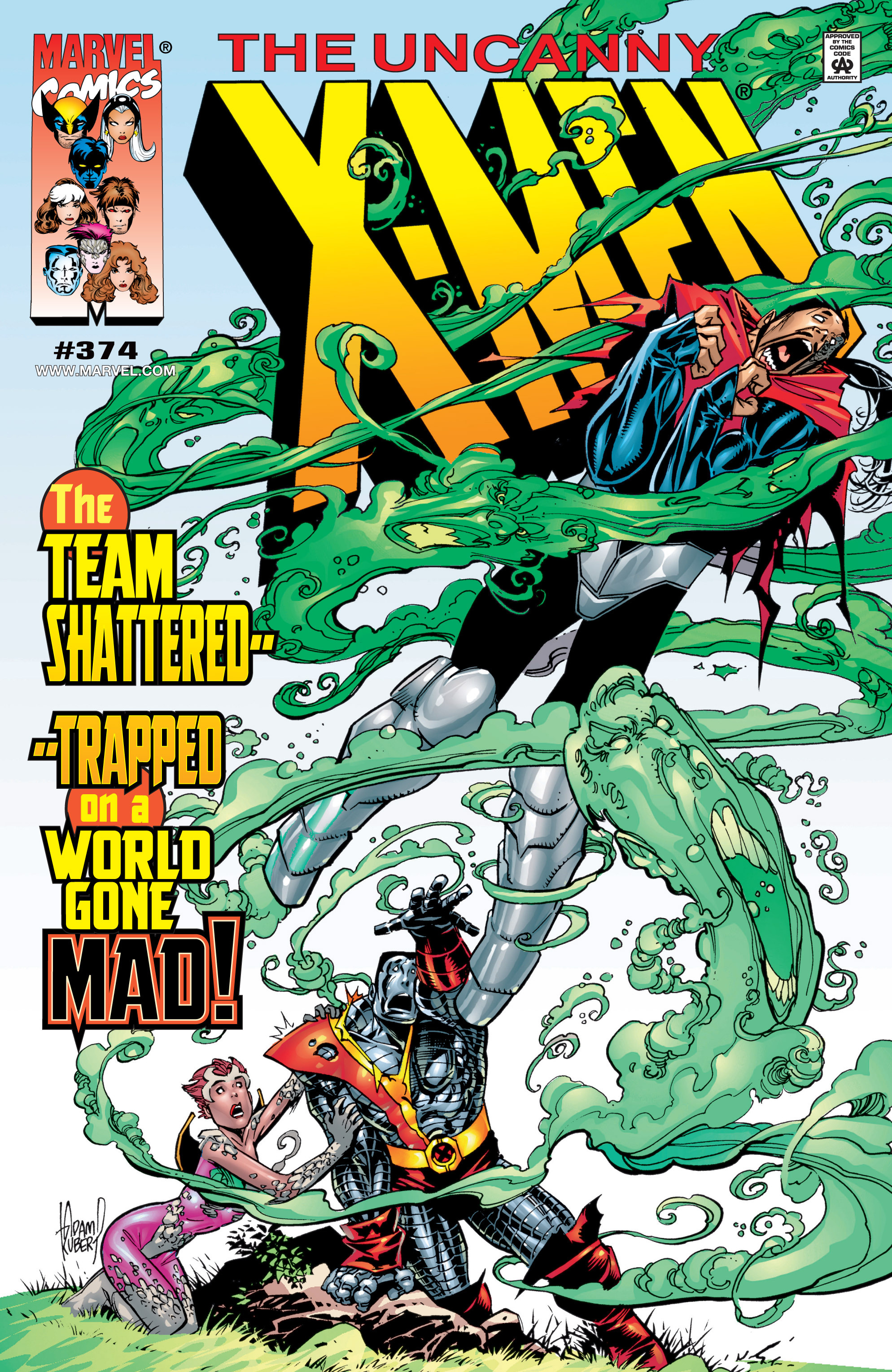 Read online Uncanny X-Men (1963) comic -  Issue #374 - 1