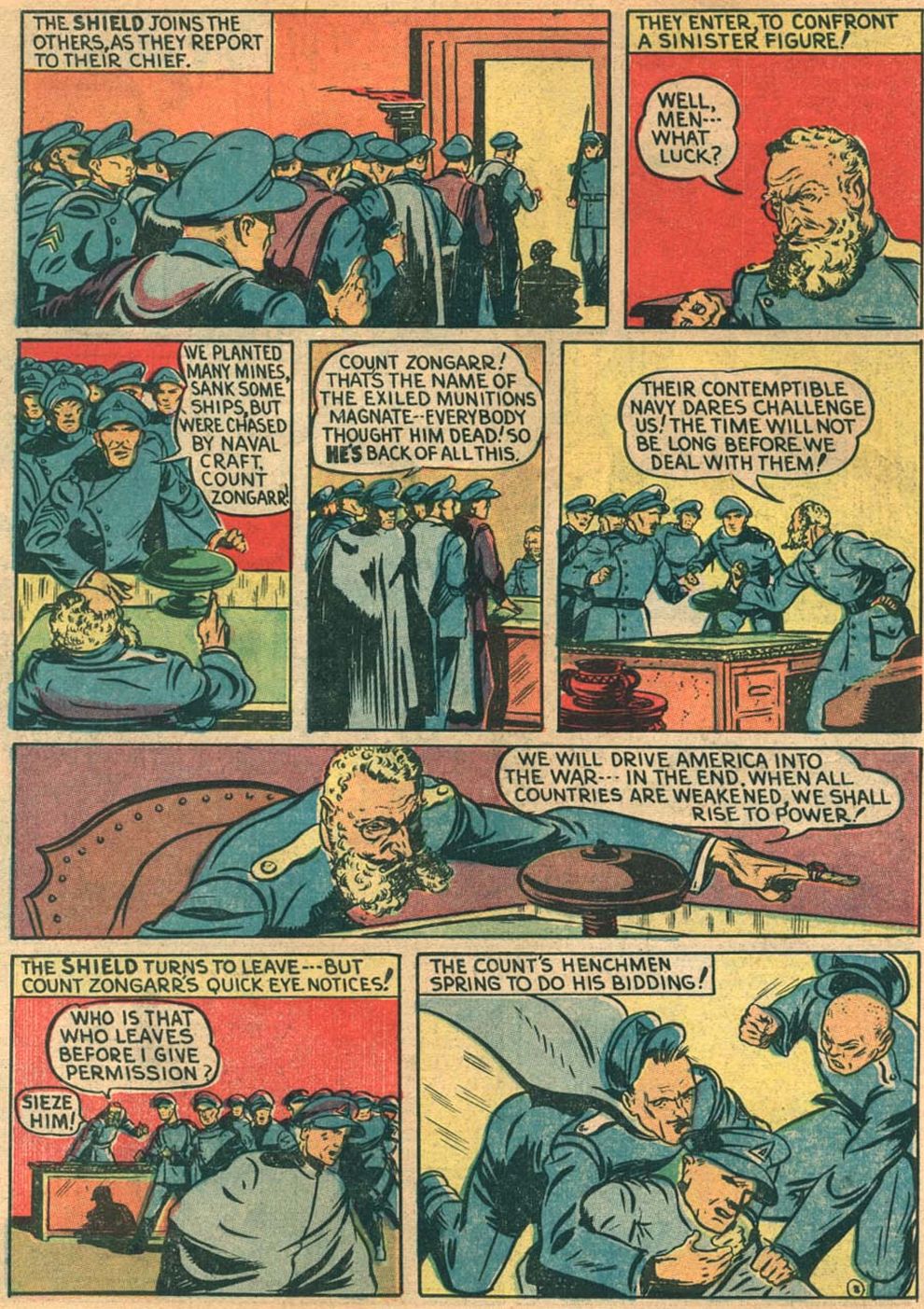 Read online Pep Comics comic -  Issue #3 - 10