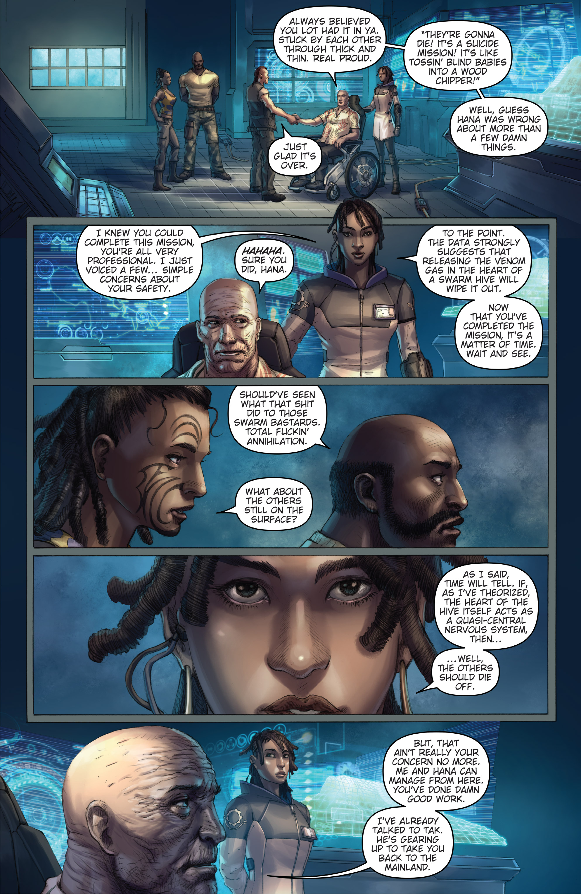 Read online Gears of War: Hivebusters comic -  Issue #1 - 18
