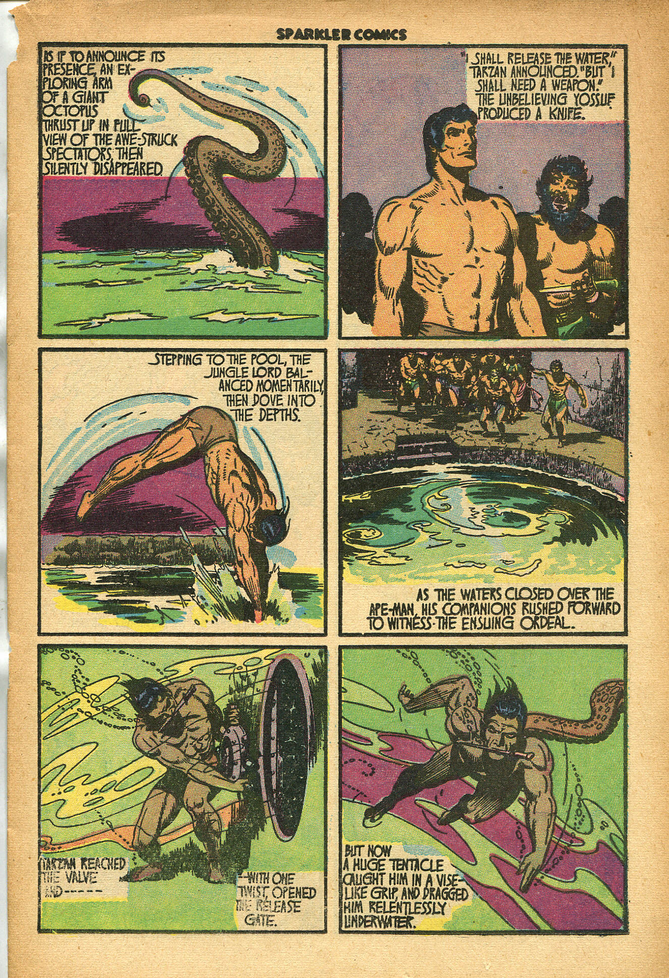 Read online Sparkler Comics comic -  Issue #65 - 19