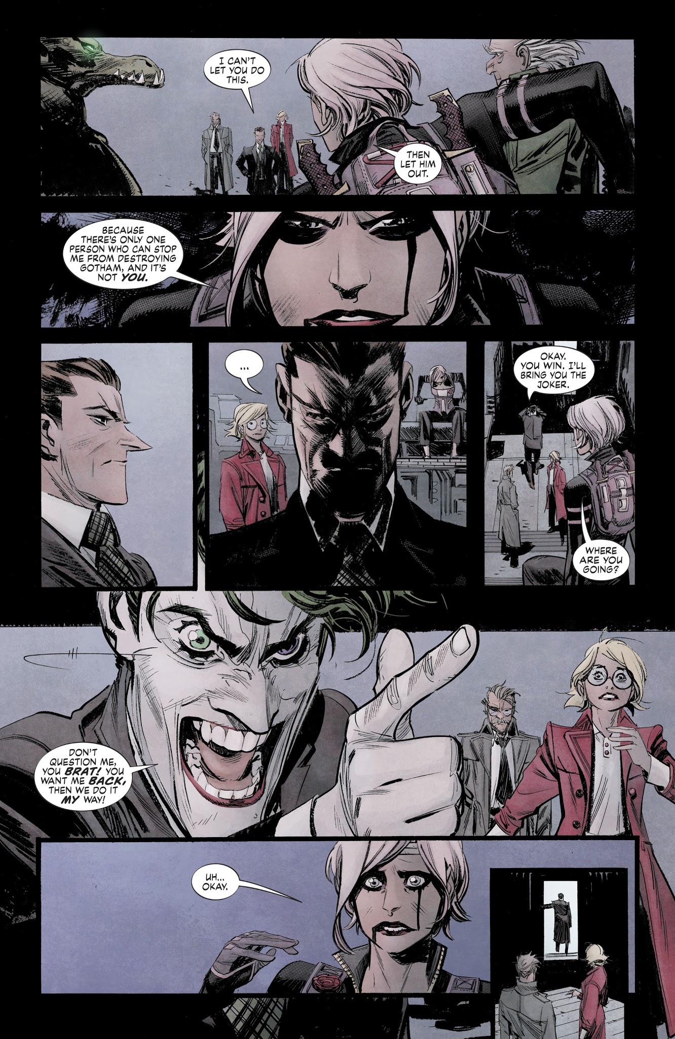 Read online Batman: White Knight comic -  Issue #7 - 7