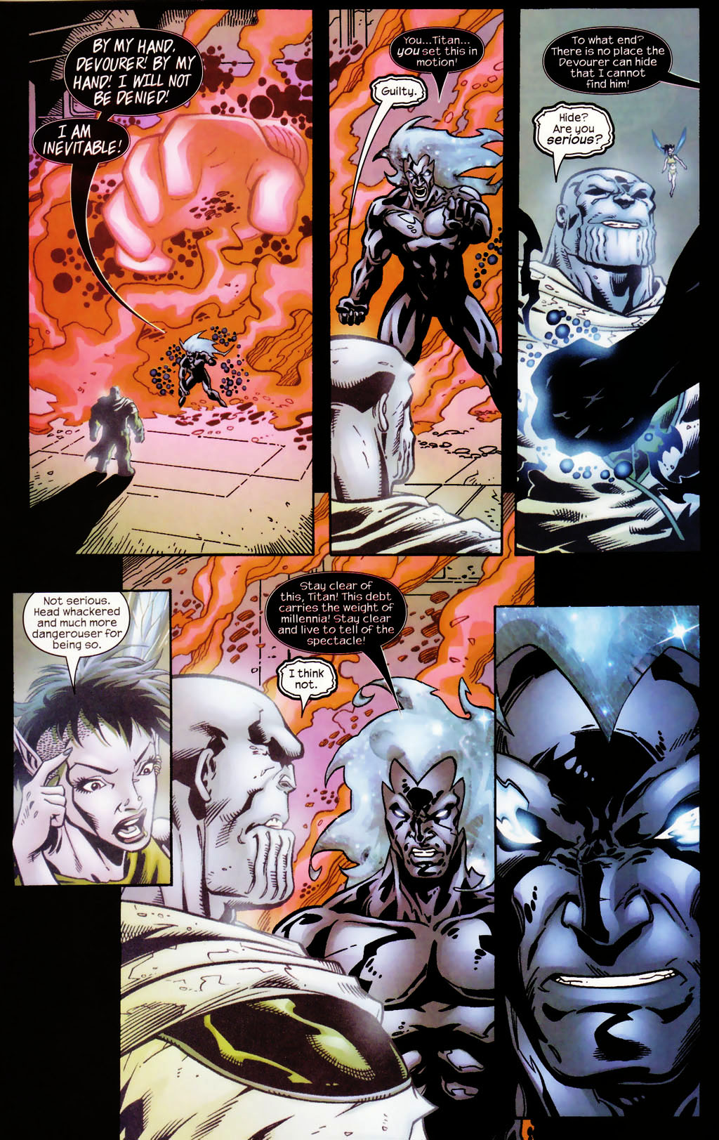 Read online Thanos (2003) comic -  Issue #12 - 8
