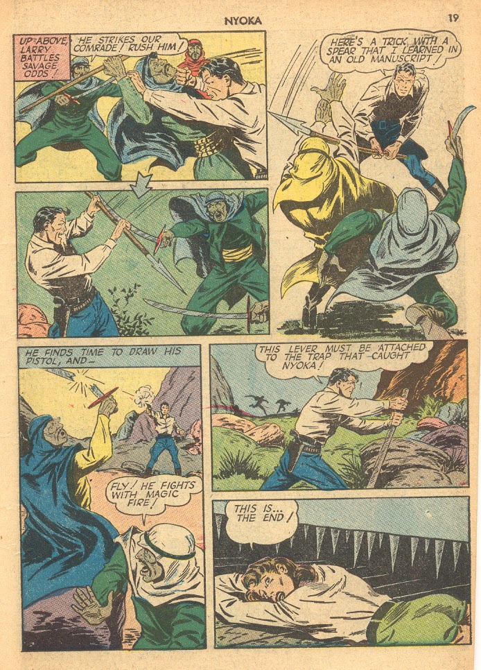 Read online Jungle Girl (1942) comic -  Issue #1 - 19