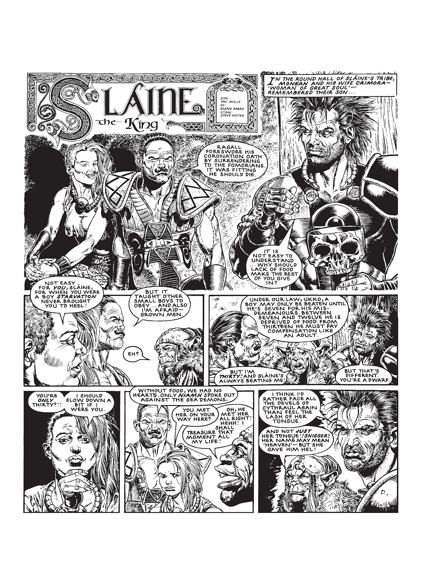 Read online Sláine comic -  Issue # TPB 3 - 192