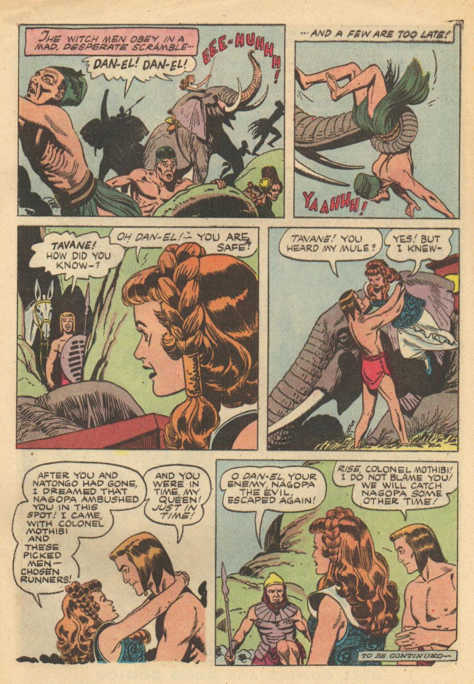 Read online Tarzan (1948) comic -  Issue #81 - 33