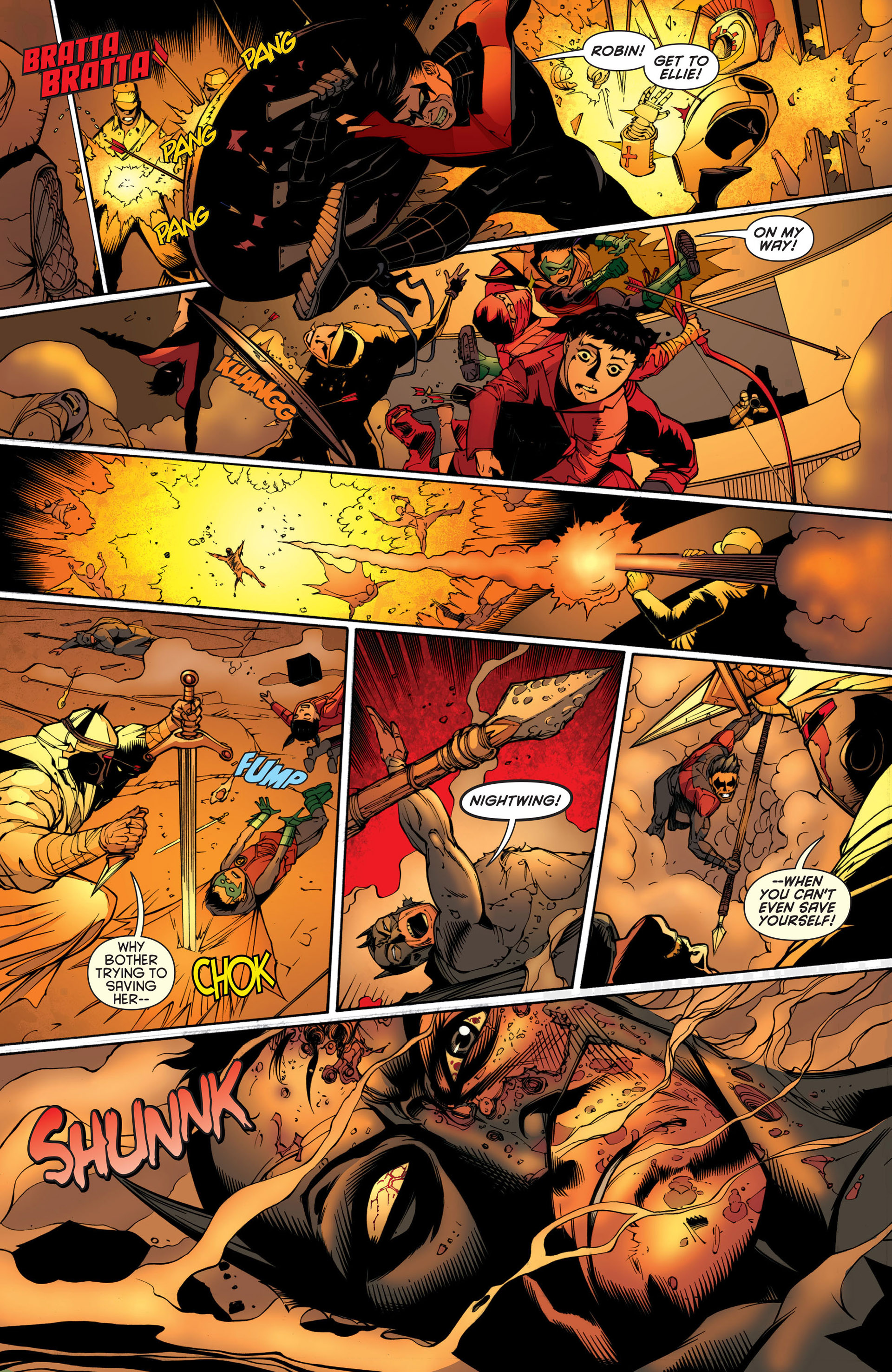 Read online Batman and Robin (2011) comic -  Issue #23 - Batman and Nightwing - 13