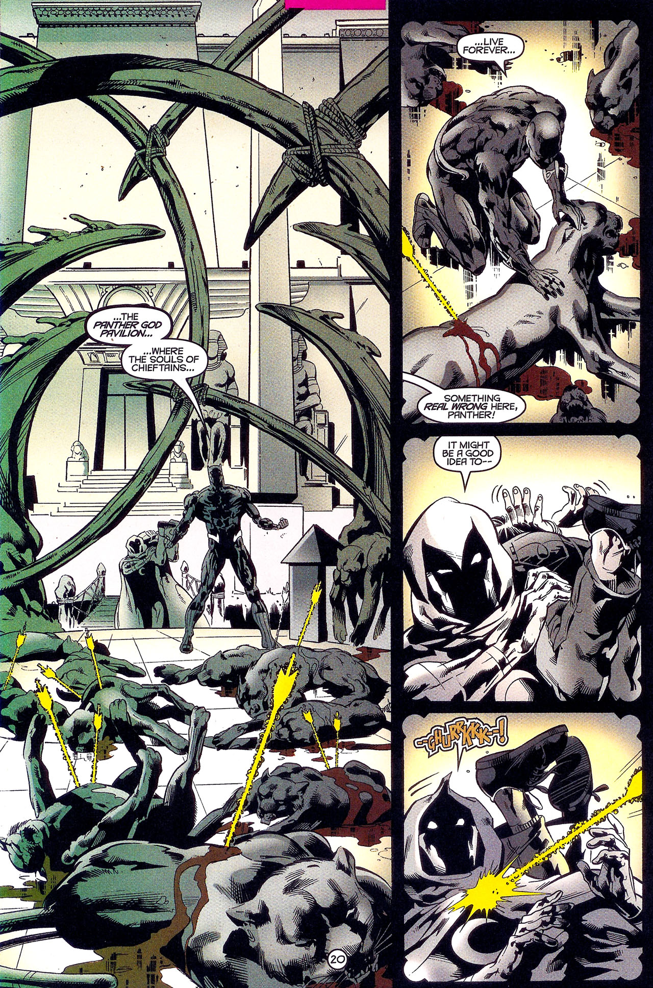 Read online Black Panther (1998) comic -  Issue #21 - 21