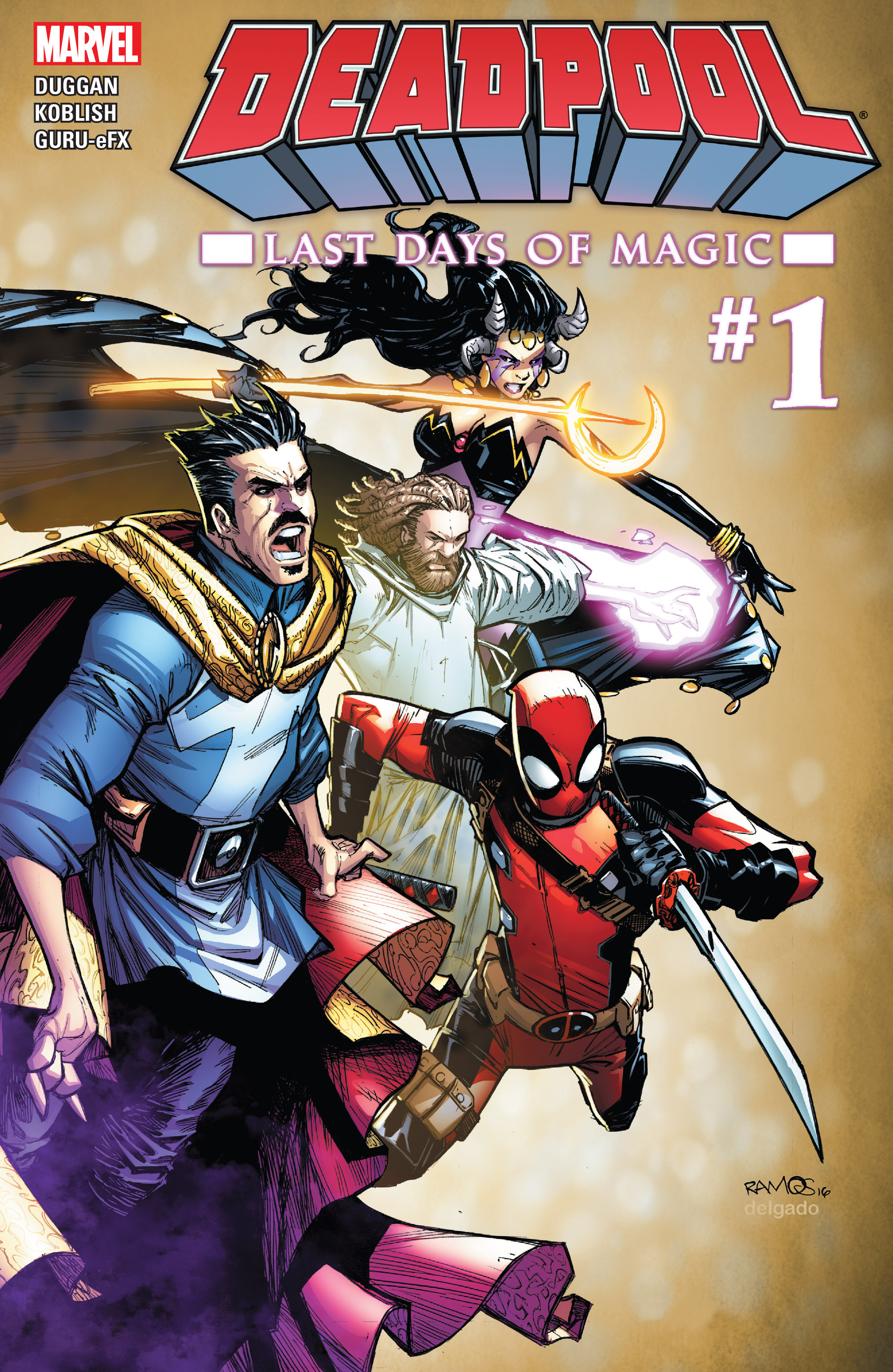 Read online Deadpool: Last Days of Magic comic -  Issue #1 - 1