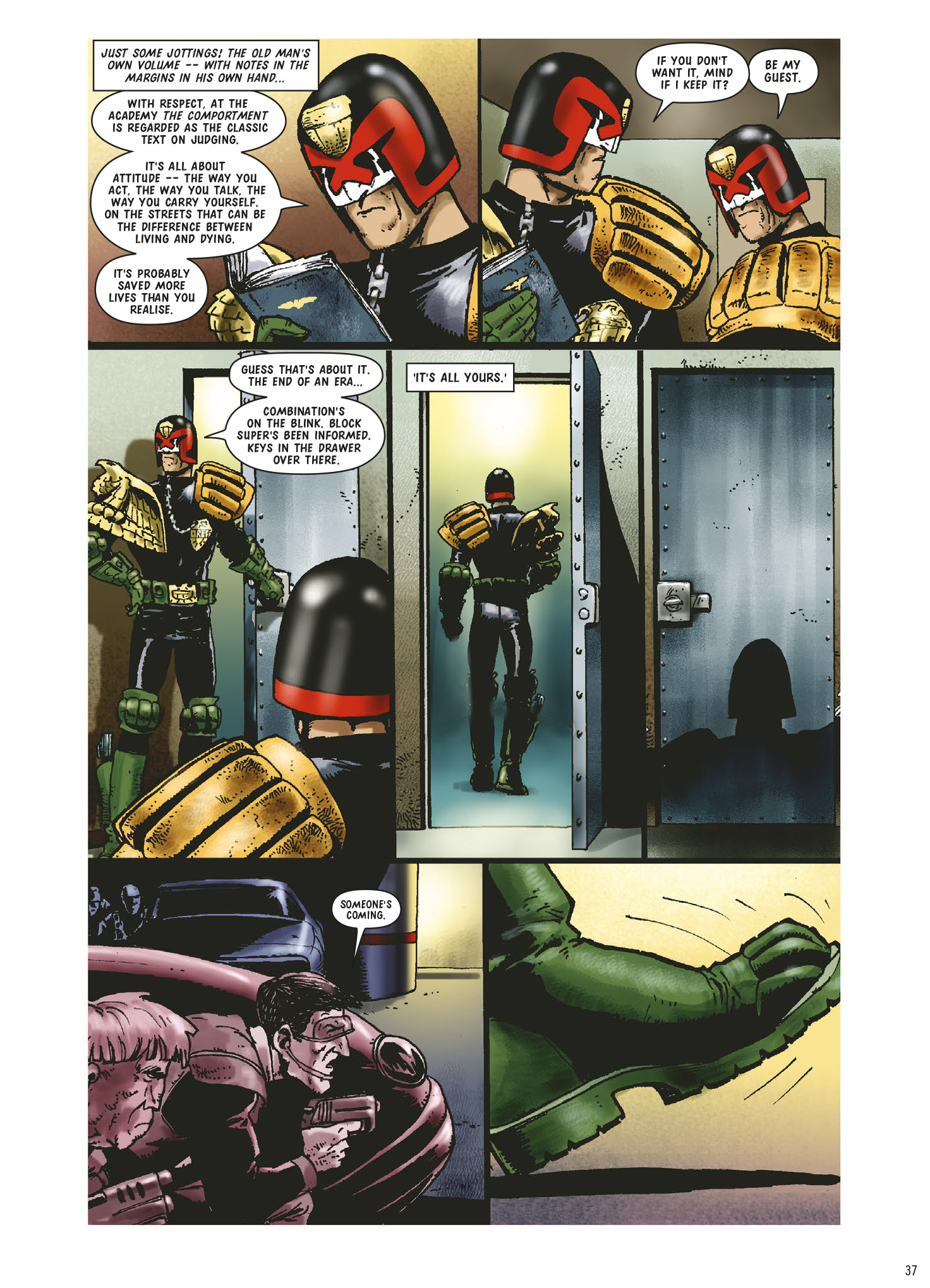 Read online Judge Dredd: The Complete Case Files comic -  Issue # TPB 35 (Part 1) - 39