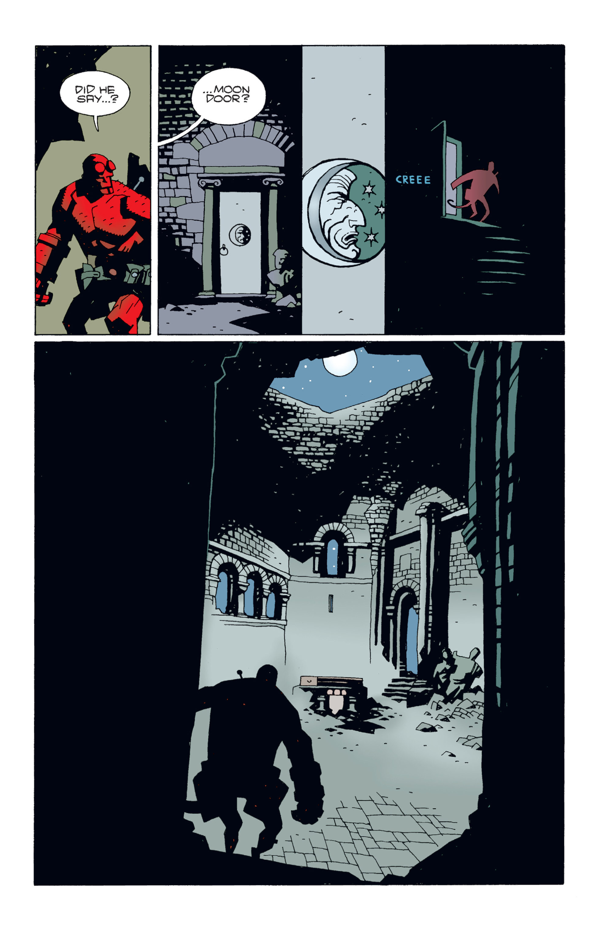 Read online Hellboy comic -  Issue #2 - 54