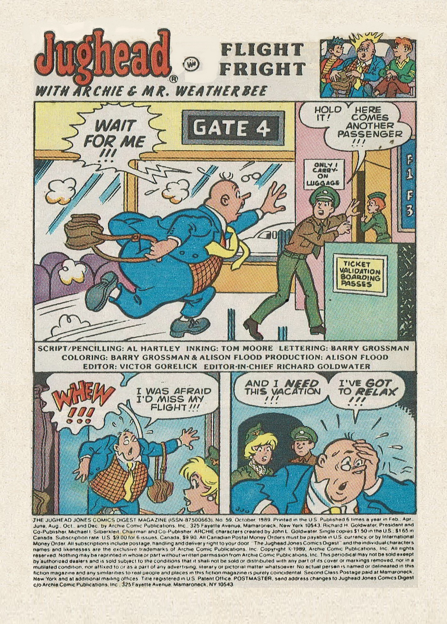 Read online Jughead Jones Comics Digest comic -  Issue #59 - 3