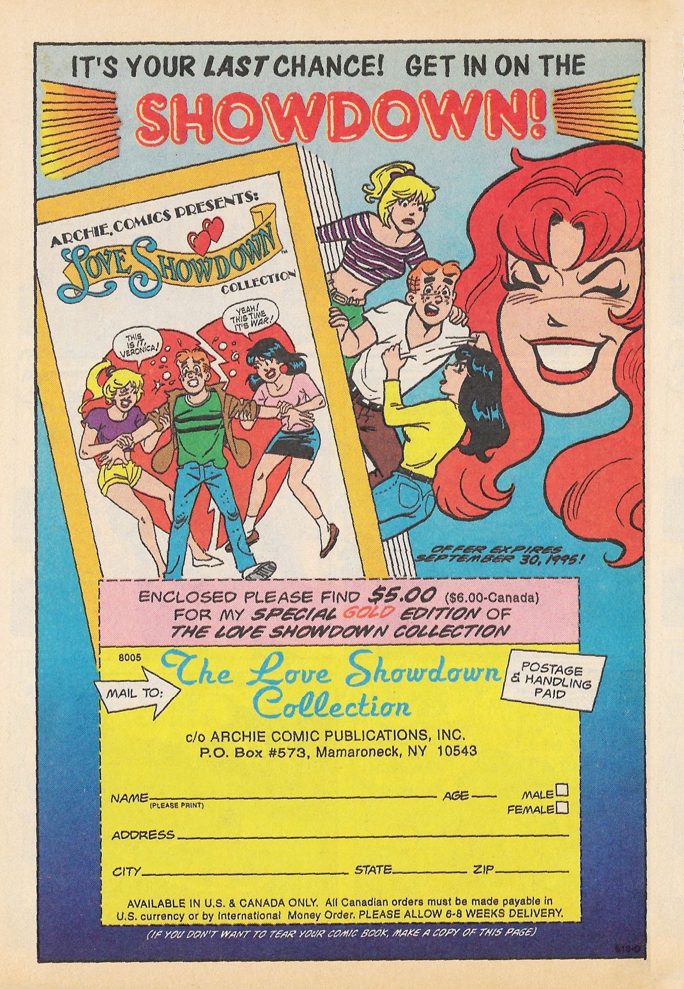 Read online Betty and Veronica Digest Magazine comic -  Issue #77 - 98