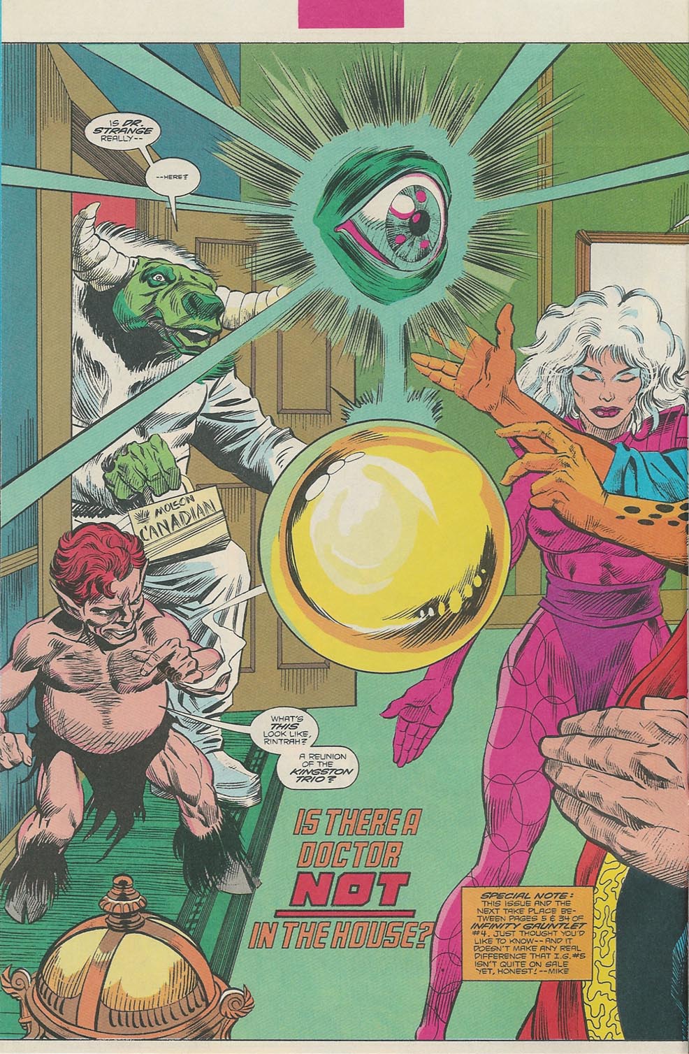 Read online Doctor Strange: Sorcerer Supreme comic -  Issue #34 - 3