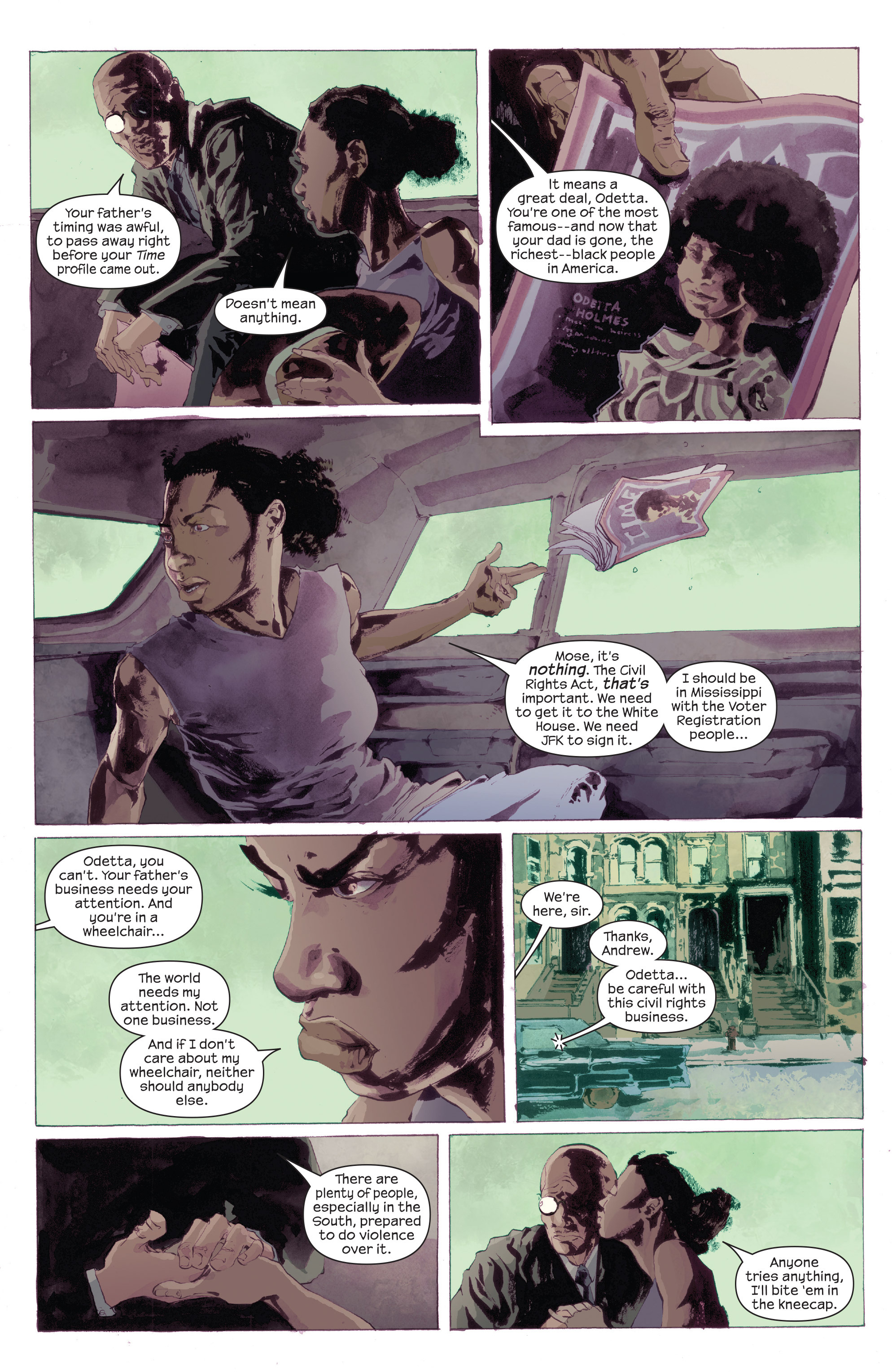 Read online Dark Tower: The Drawing of the Three - Lady of Shadows comic -  Issue #5 - 6