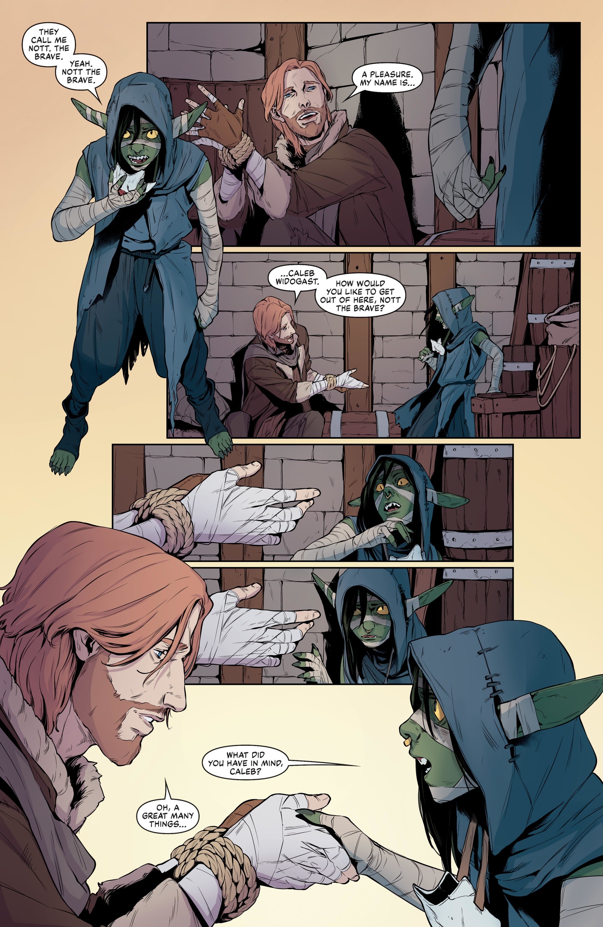 Read online Critical Role: The Mighty Nein Origins: Caleb Widogast comic -  Issue # TPB - 52