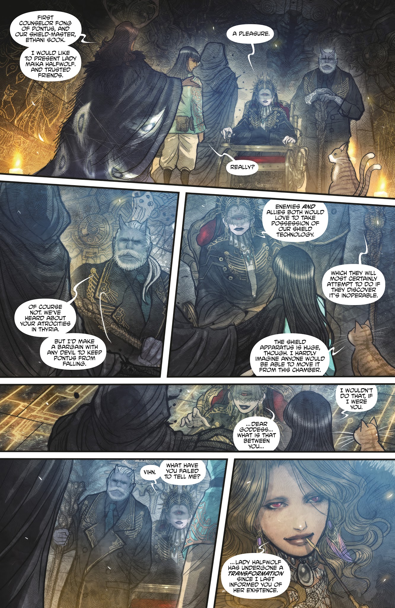 Read online Monstress comic -  Issue #14 - 18