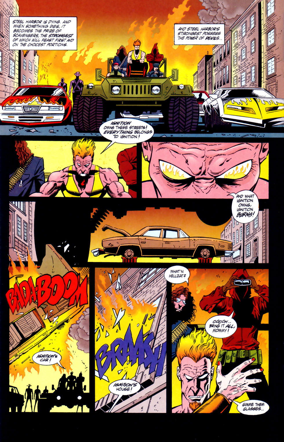 Read online Comics' Greatest World: Steel Harbor comic -  Issue #1 - 5