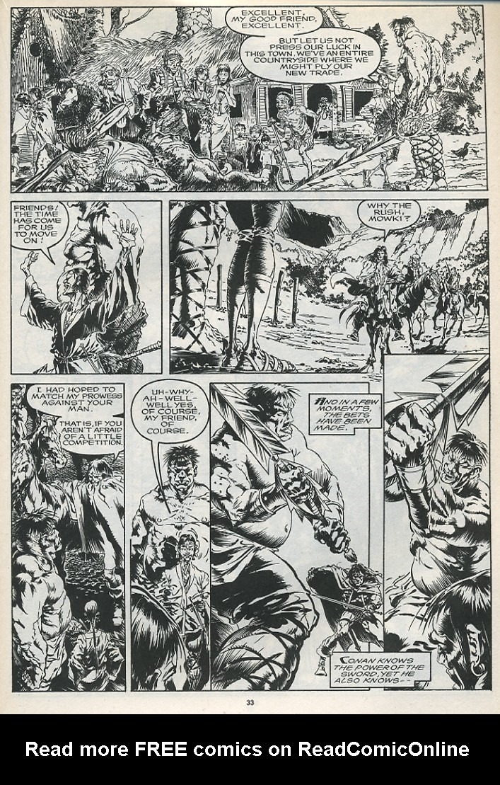 Read online The Savage Sword Of Conan comic -  Issue #175 - 35