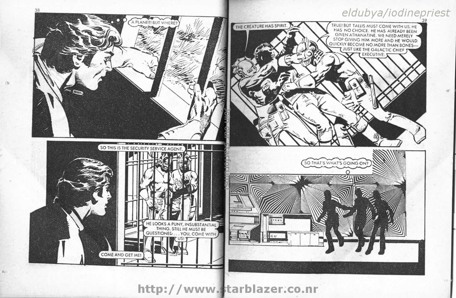 Read online Starblazer comic -  Issue #42 - 21