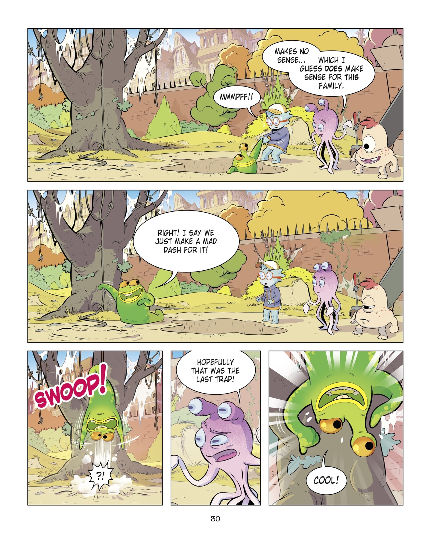 Read online The School for Little Monsters: It's Tough Being Flop comic -  Issue # TPB - 30