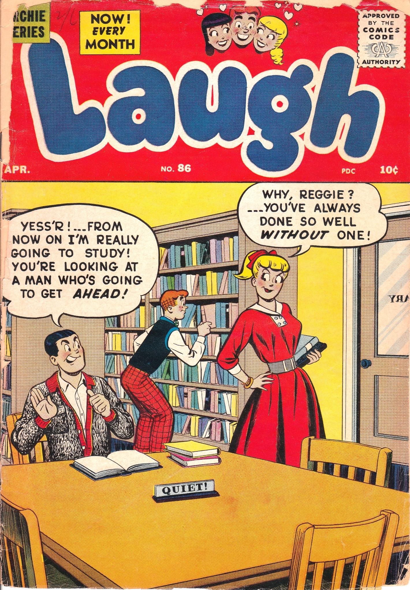 Read online Laugh (Comics) comic -  Issue #86 - 1
