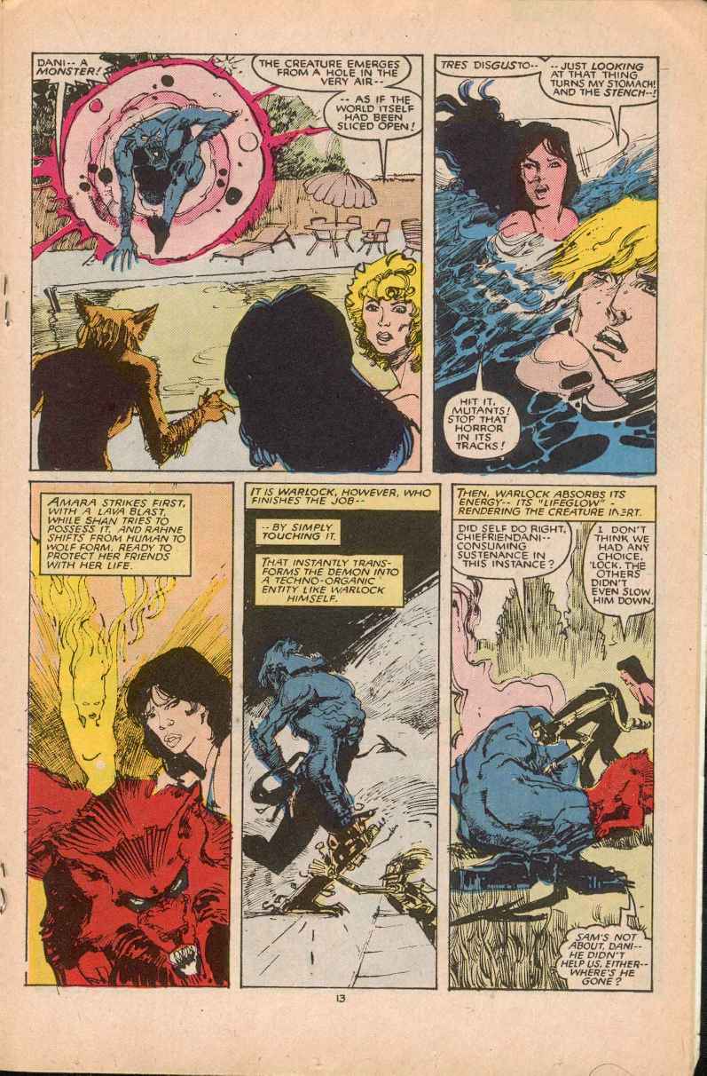 Read online The New Mutants comic -  Issue #36 - 14