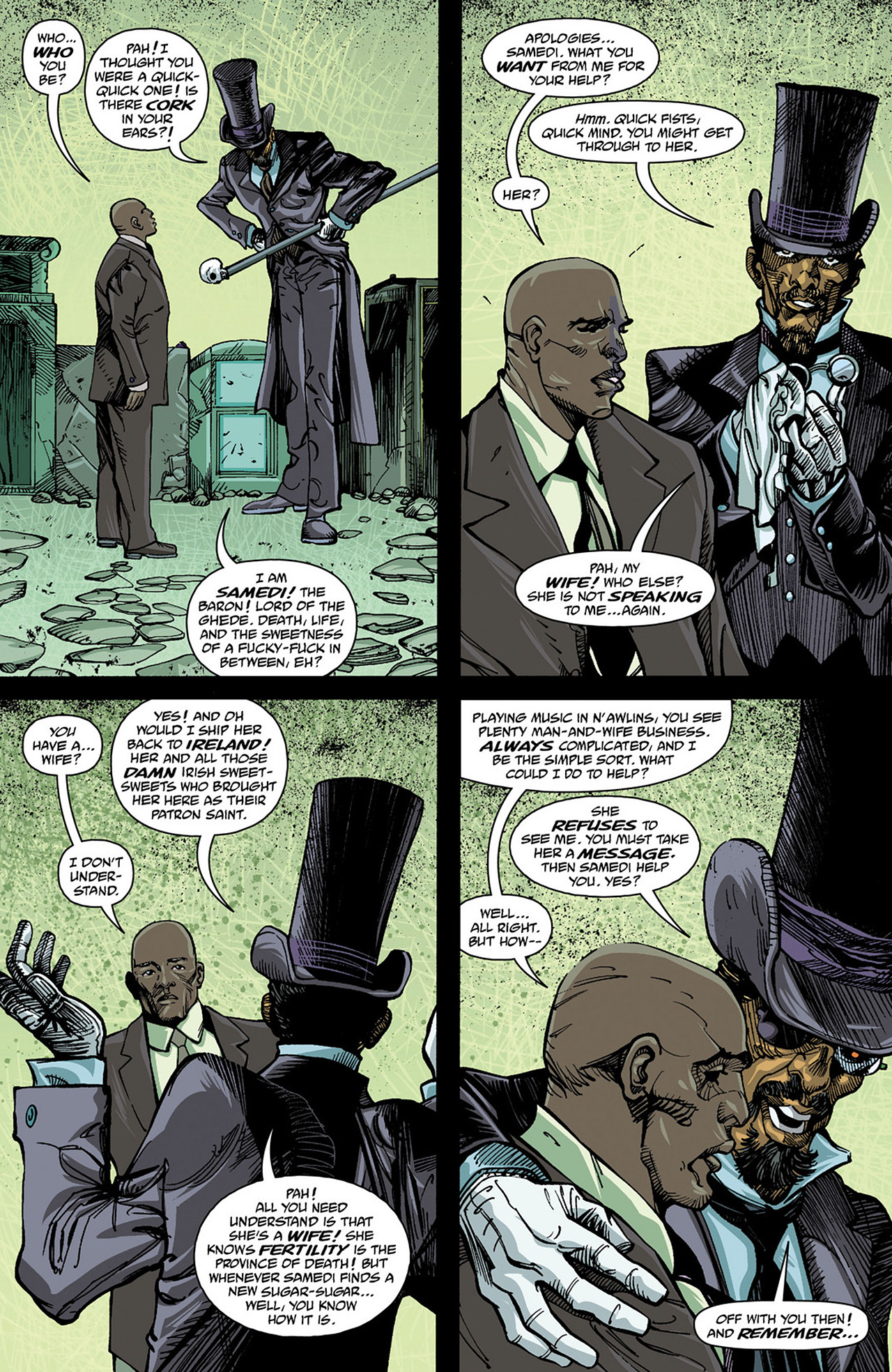 Read online Dominique Laveau: Voodoo Child comic -  Issue #6 - 12