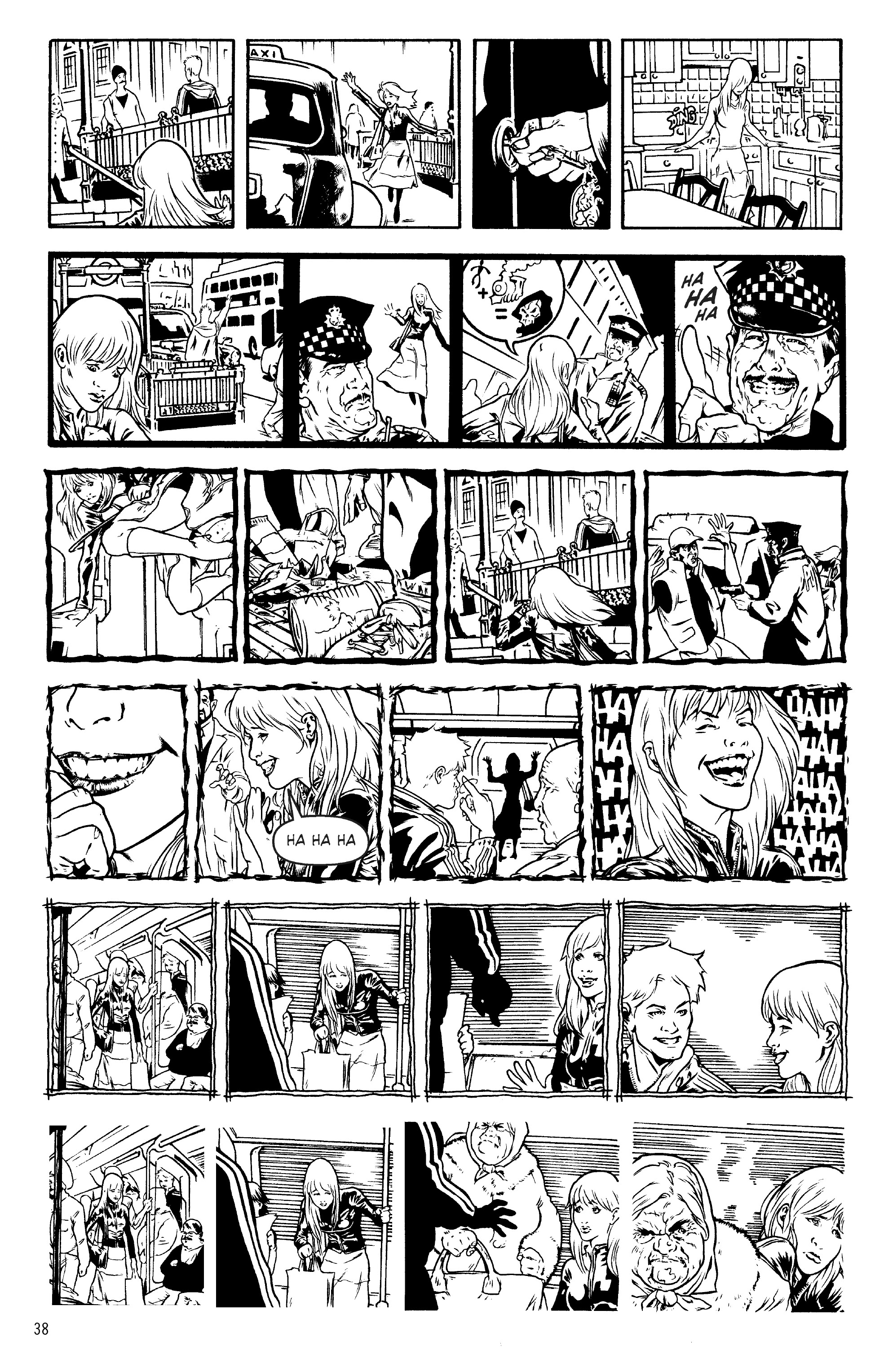 Read online Noir: A Collection of Crime Comics comic -  Issue # TPB - 37