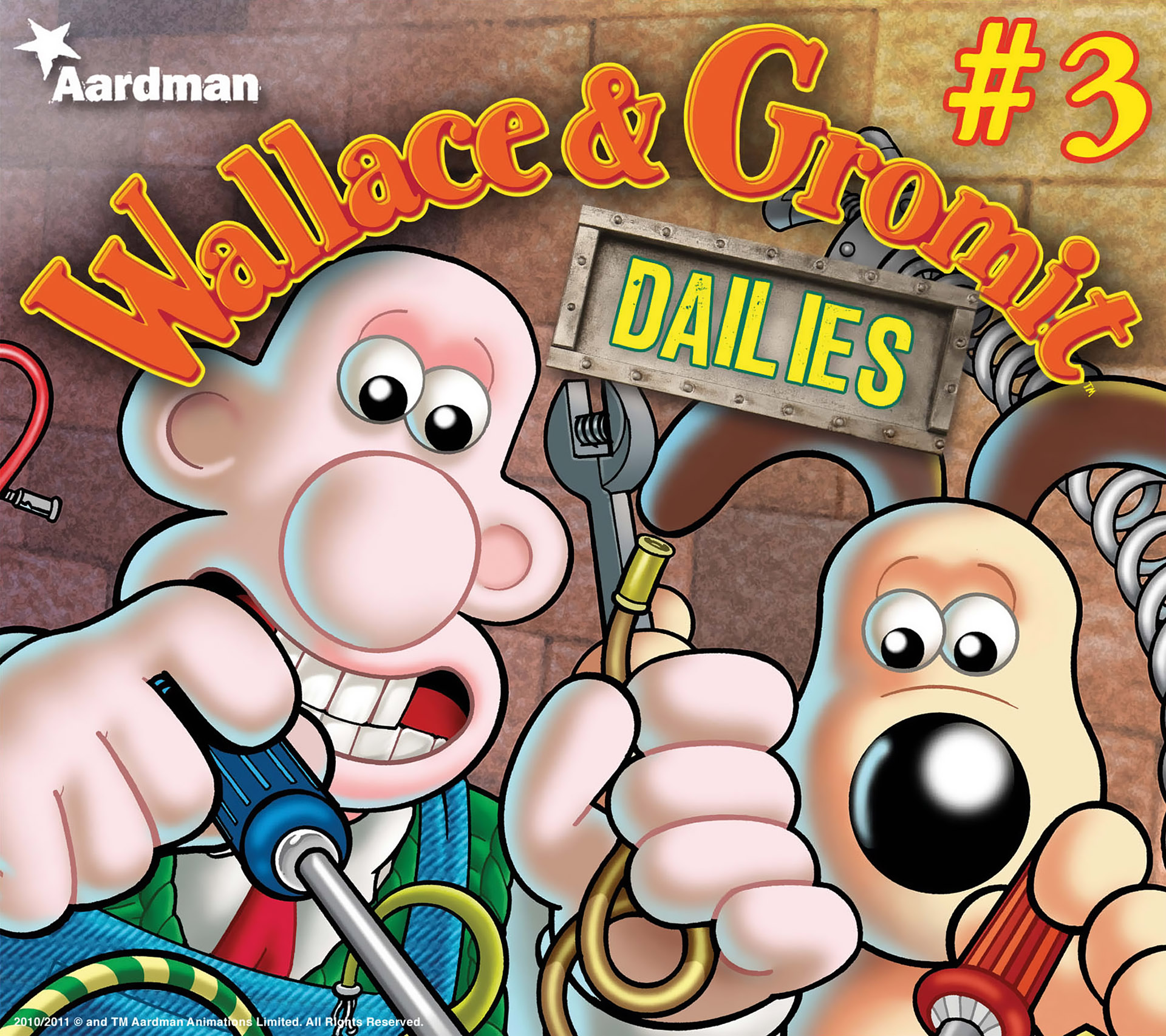 Read online Wallace & Gromit Dailies comic -  Issue #3 - 1