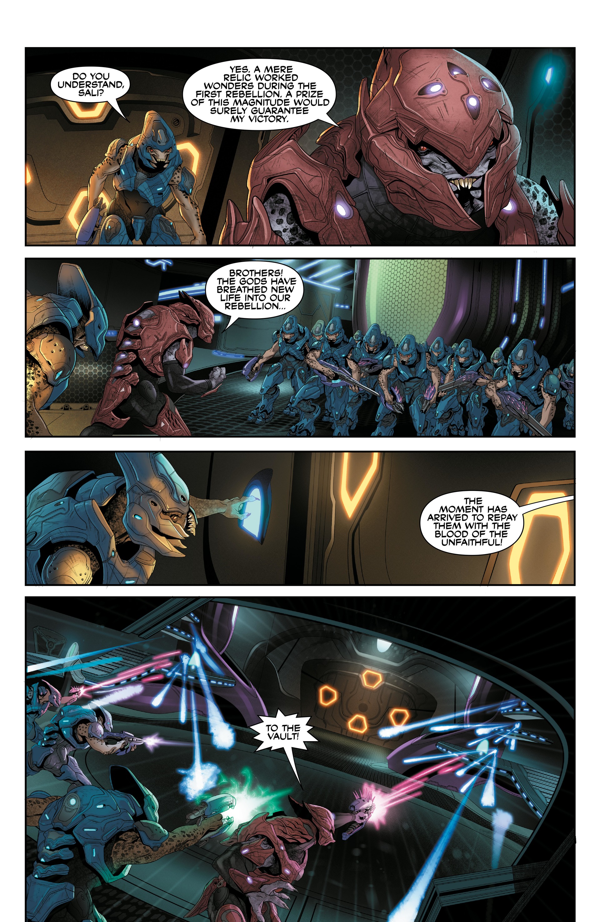 Read online Halo: Initiation and Escalation comic -  Issue # TPB (Part 7) - 10