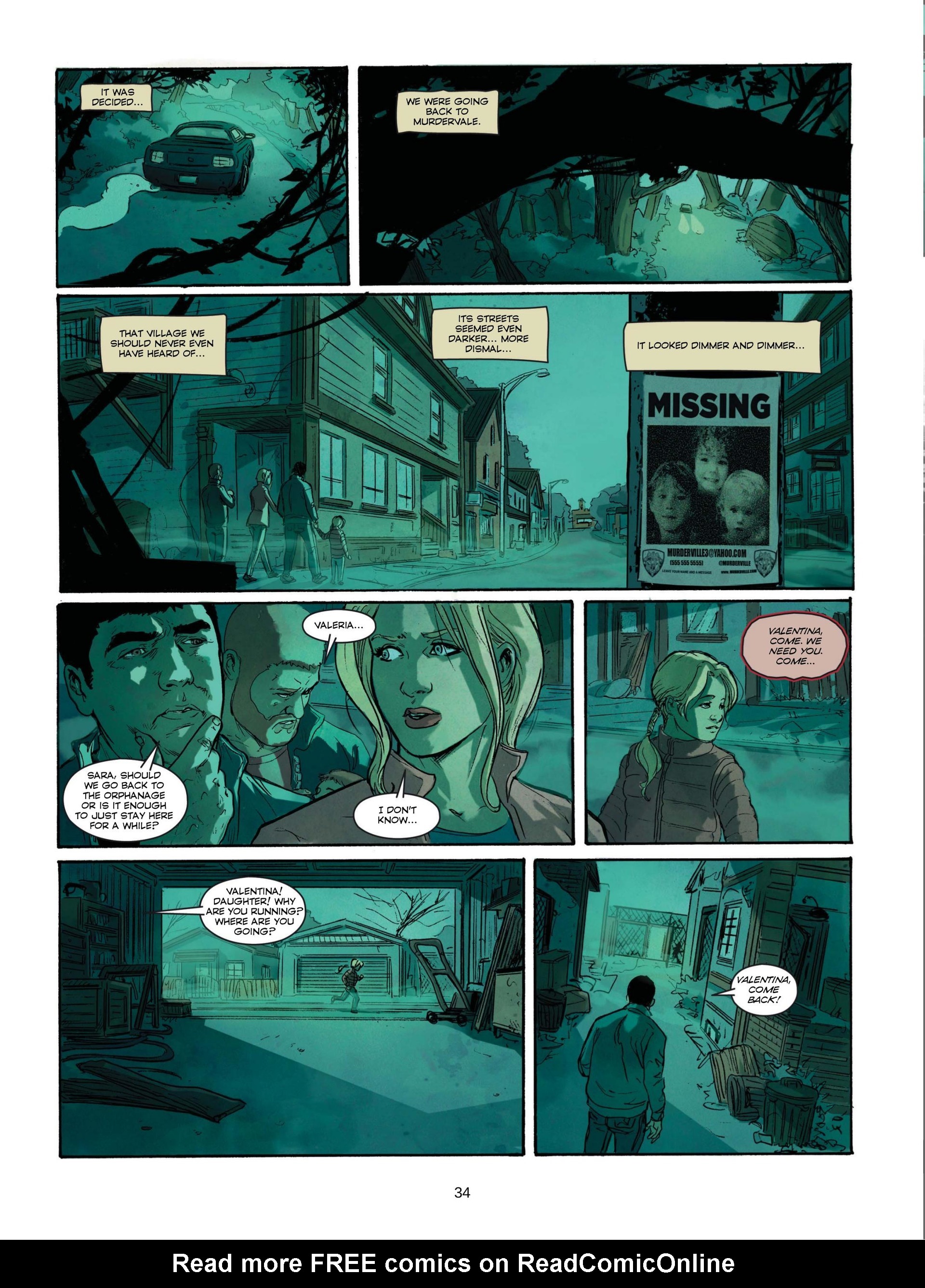 Read online Murdervale comic -  Issue #3 - 35