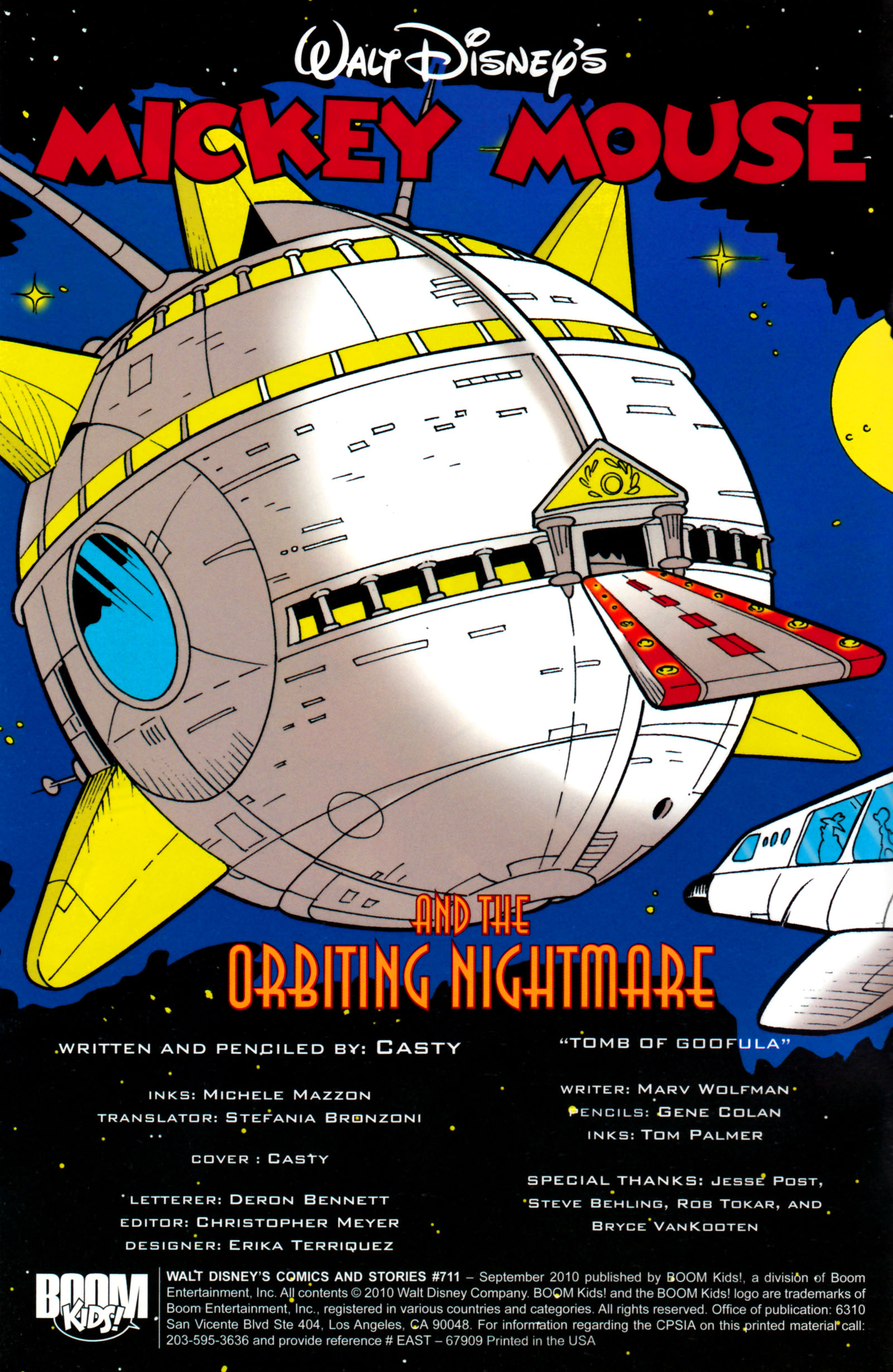 Read online Walt Disney's Comics and Stories comic -  Issue #711 - 2