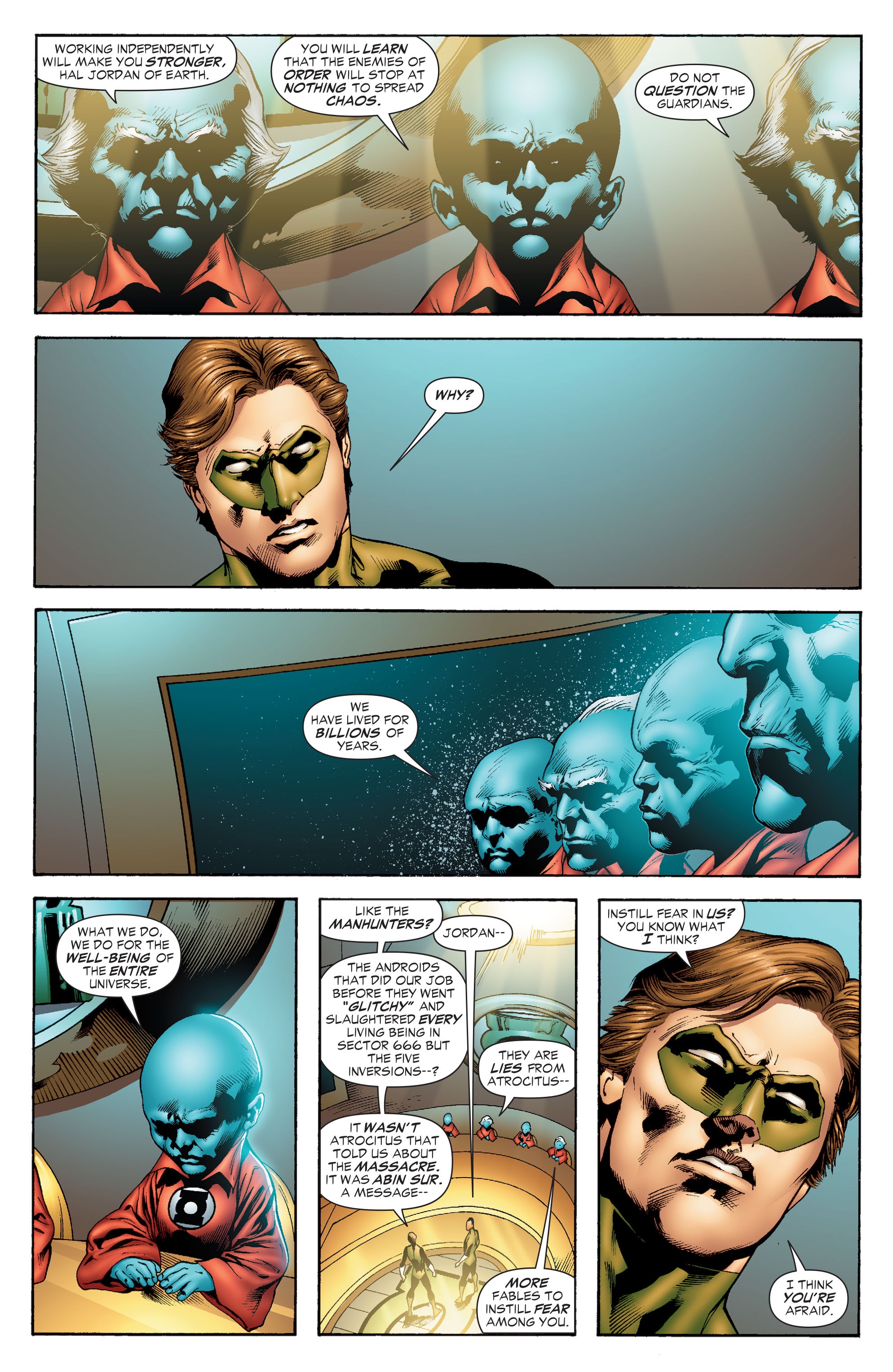 Read online Green Lantern by Geoff Johns comic -  Issue # TPB 4 (Part 3) - 18