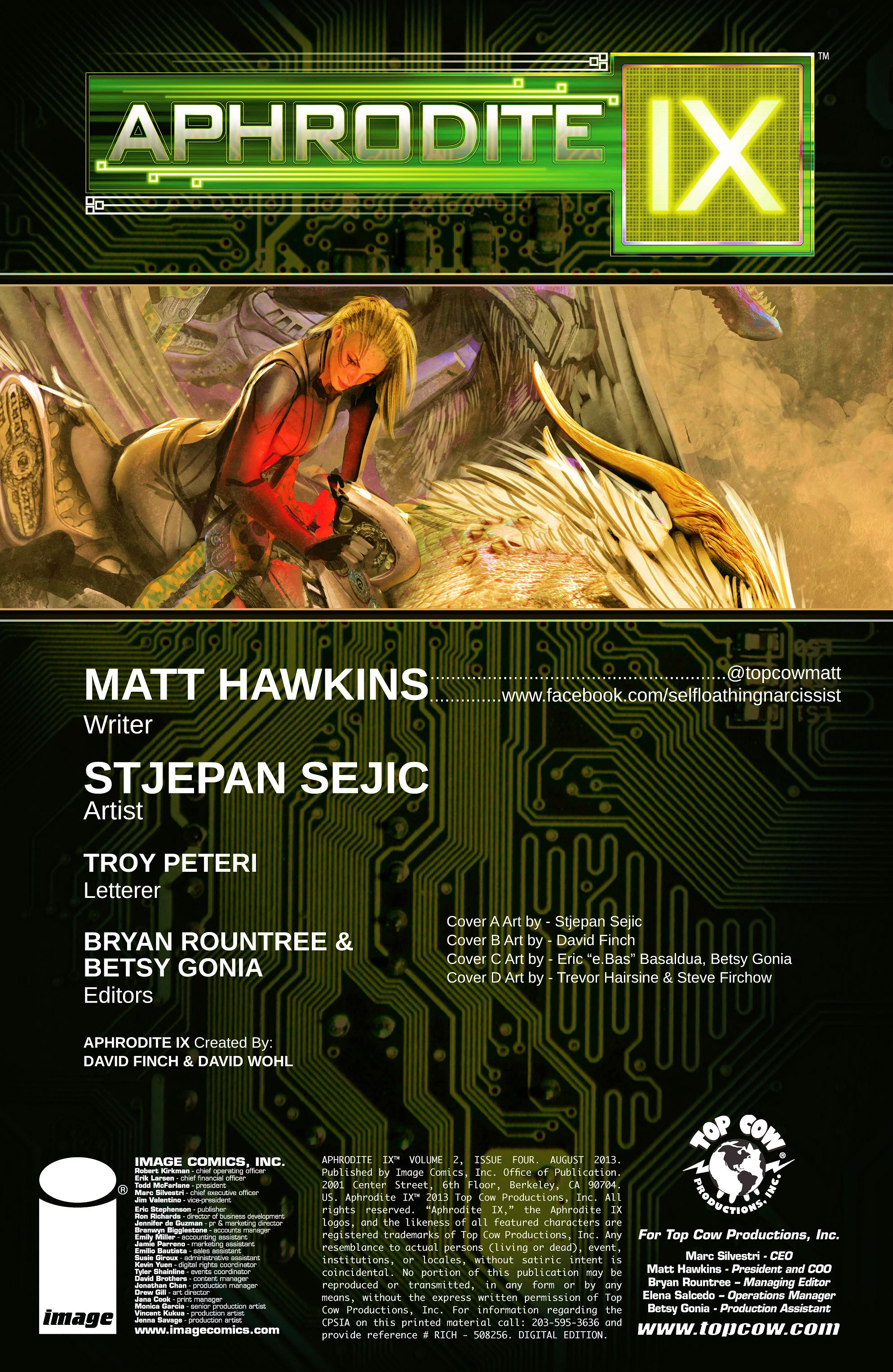 Read online Aphrodite IX (2013) comic -  Issue #4 - 5