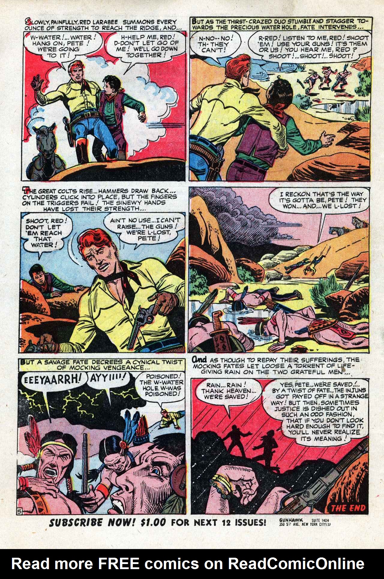 Read online The Gunhawk comic -  Issue #14 - 32