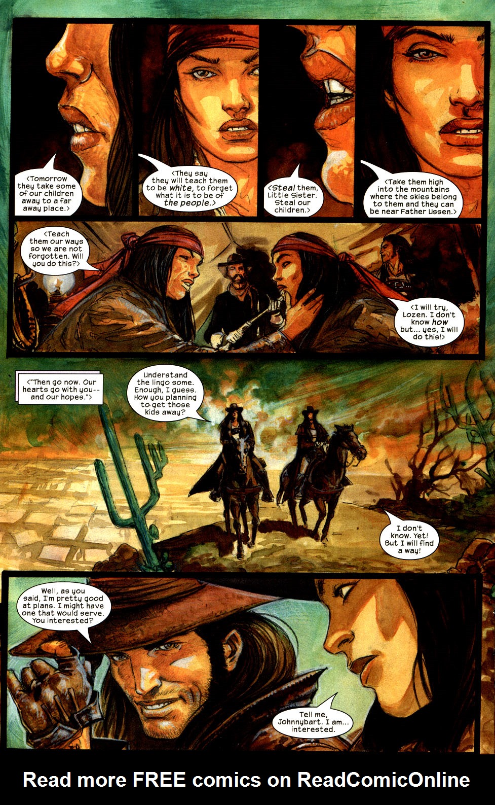 Read online Apache Skies comic -  Issue #3 - 16