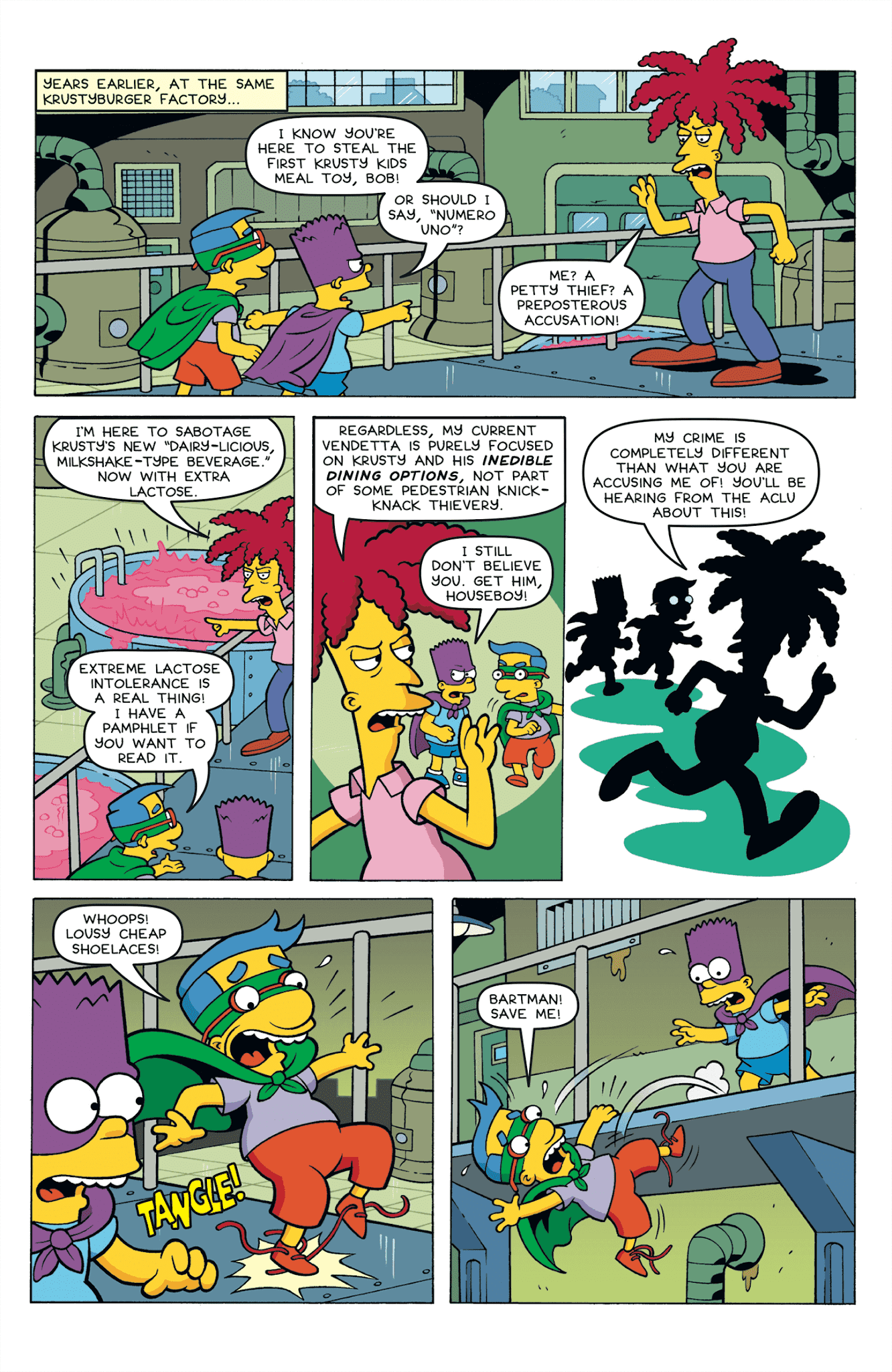 Read online Simpsons One-Shot Wonders: Bartman Spectacularly Super Secret Saga comic -  Issue #2 - 15