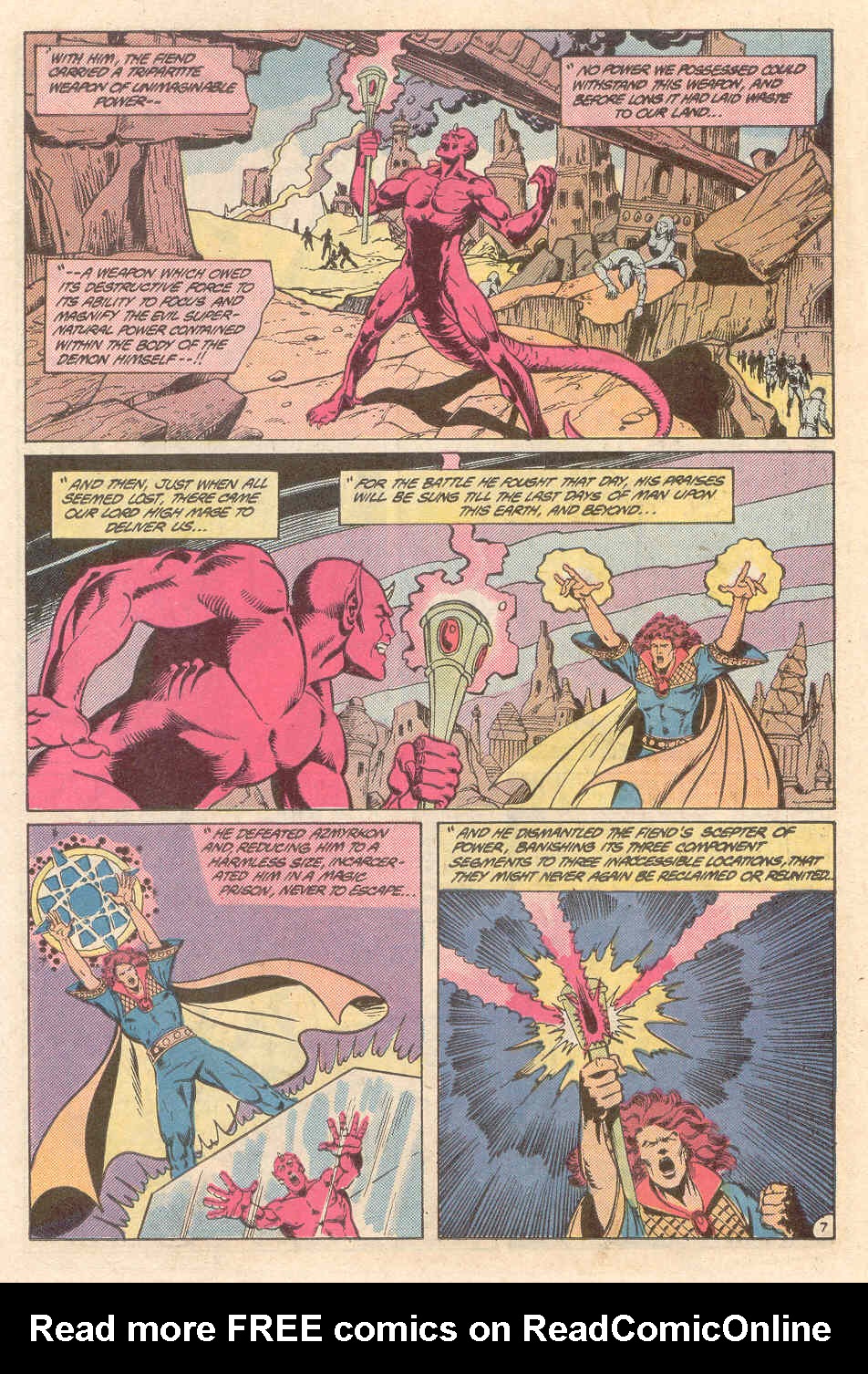 Read online Warlord (1976) comic -  Issue #121 - 7