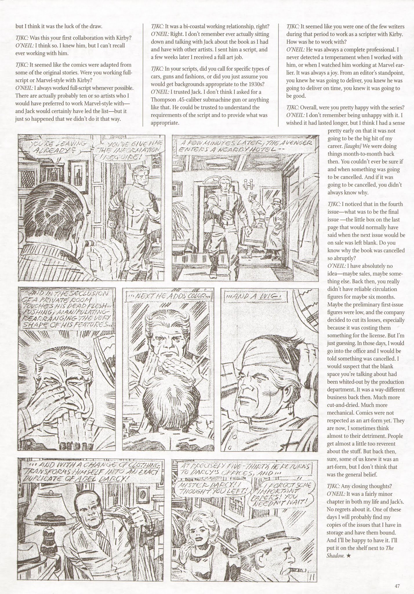 Read online The Jack Kirby Collector comic -  Issue #45 - 48