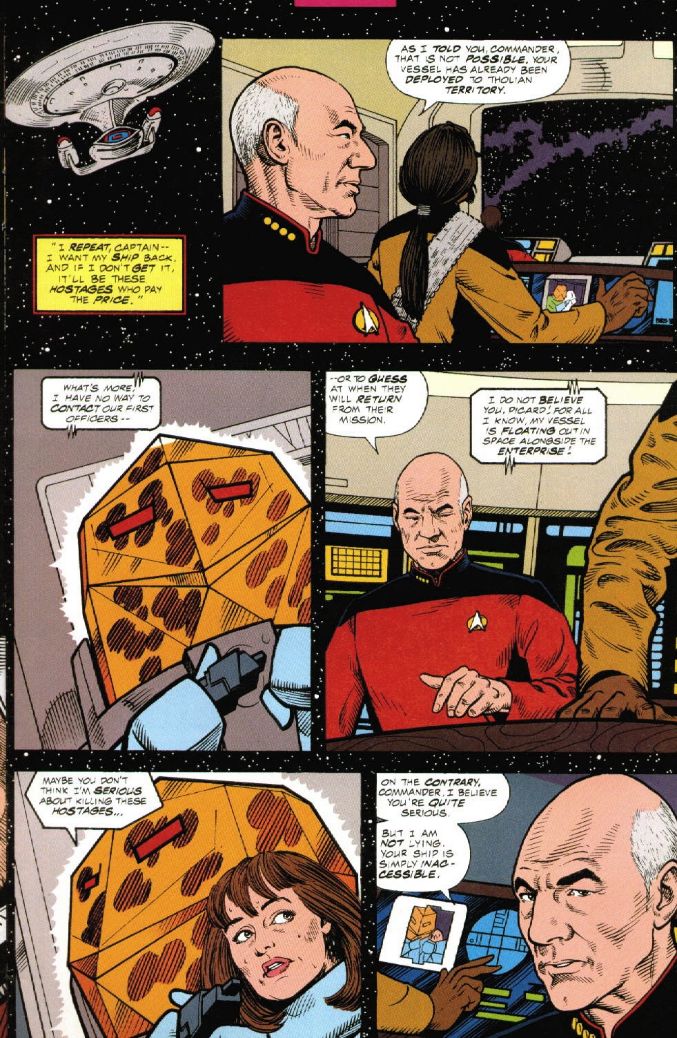 Read online Star Trek: The Next Generation (1989) comic -  Issue #75 - 16