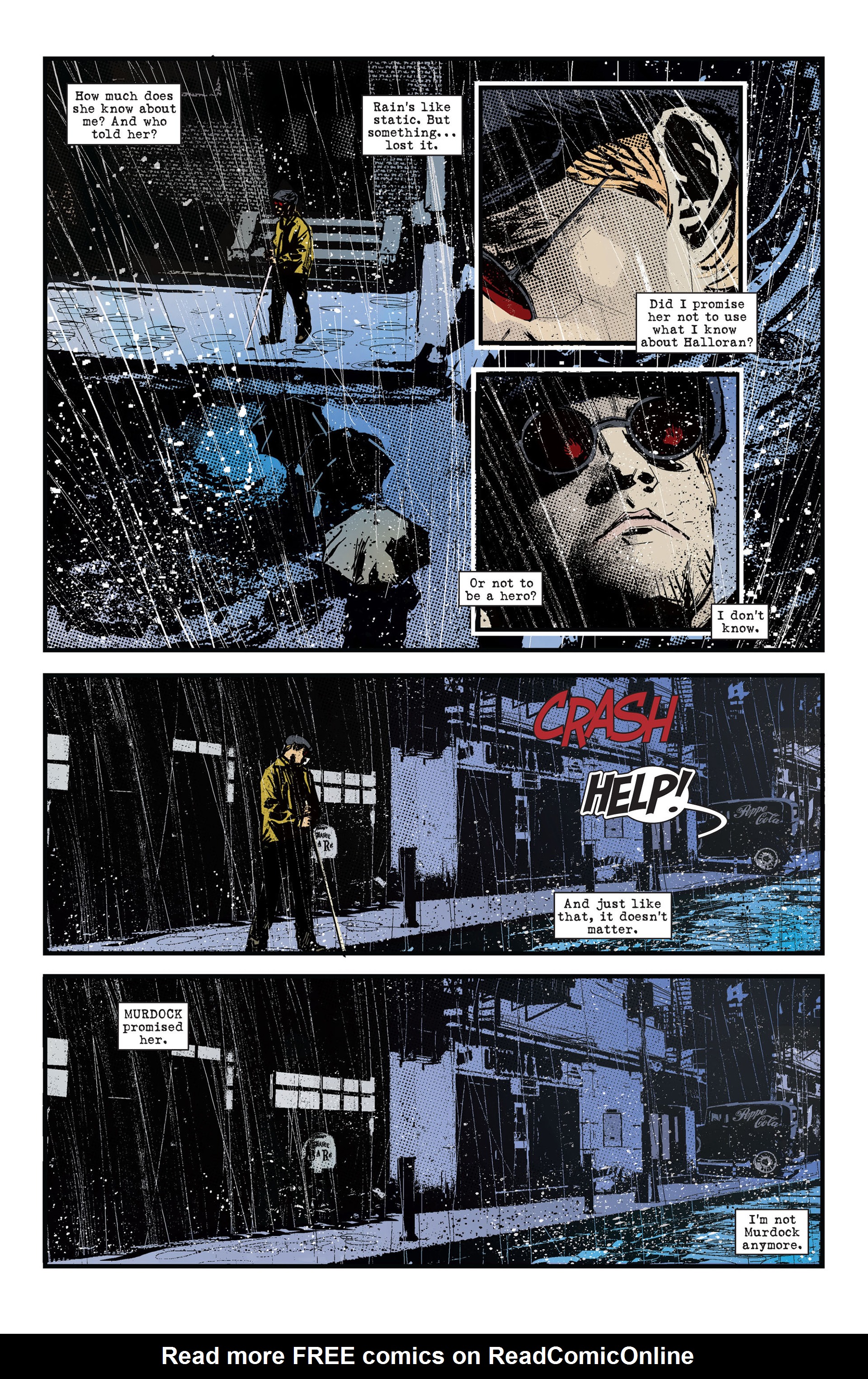 Read online Daredevil Noir comic -  Issue #2 - 17