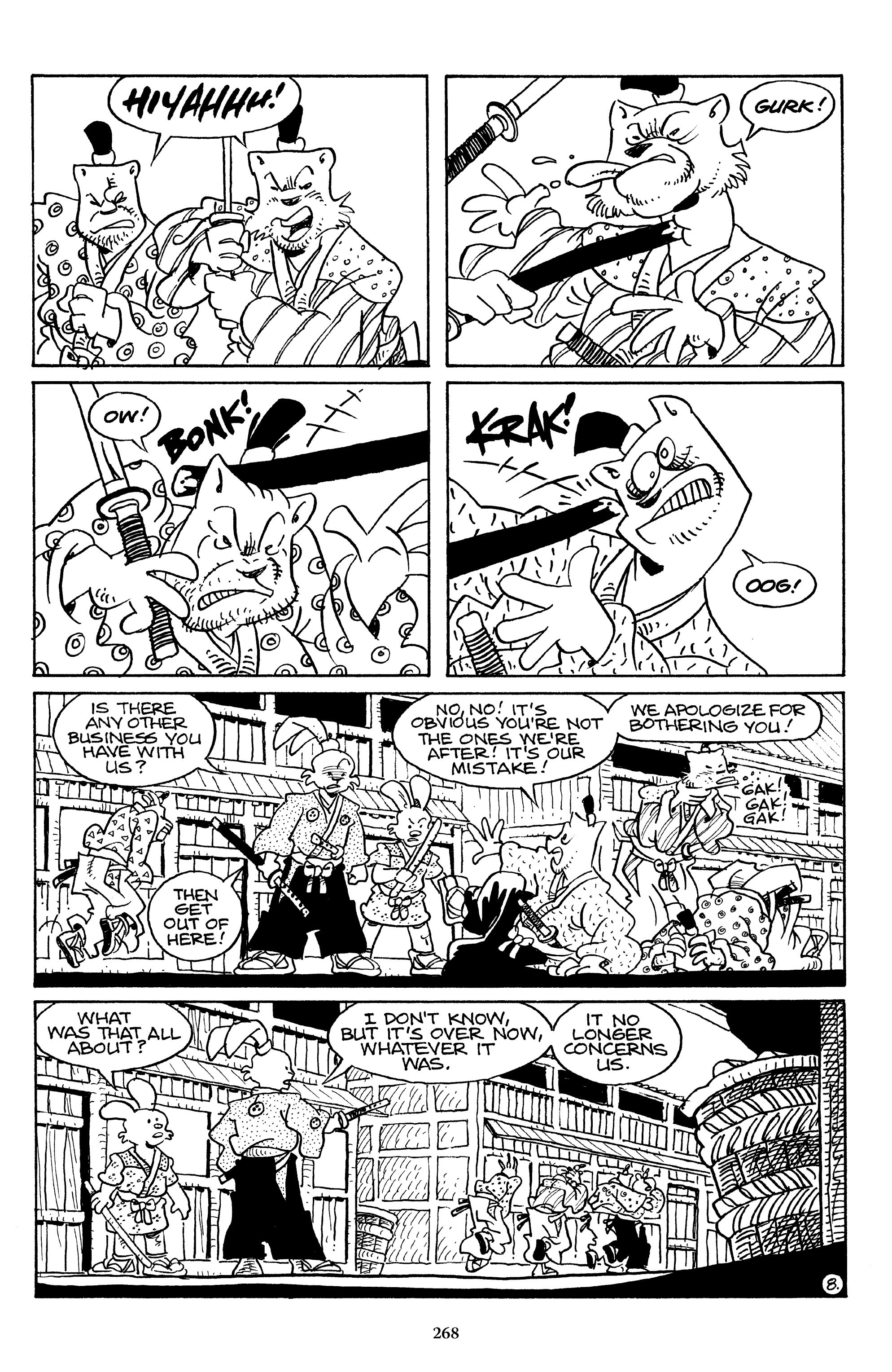Read online The Usagi Yojimbo Saga comic -  Issue # TPB 4 - 265