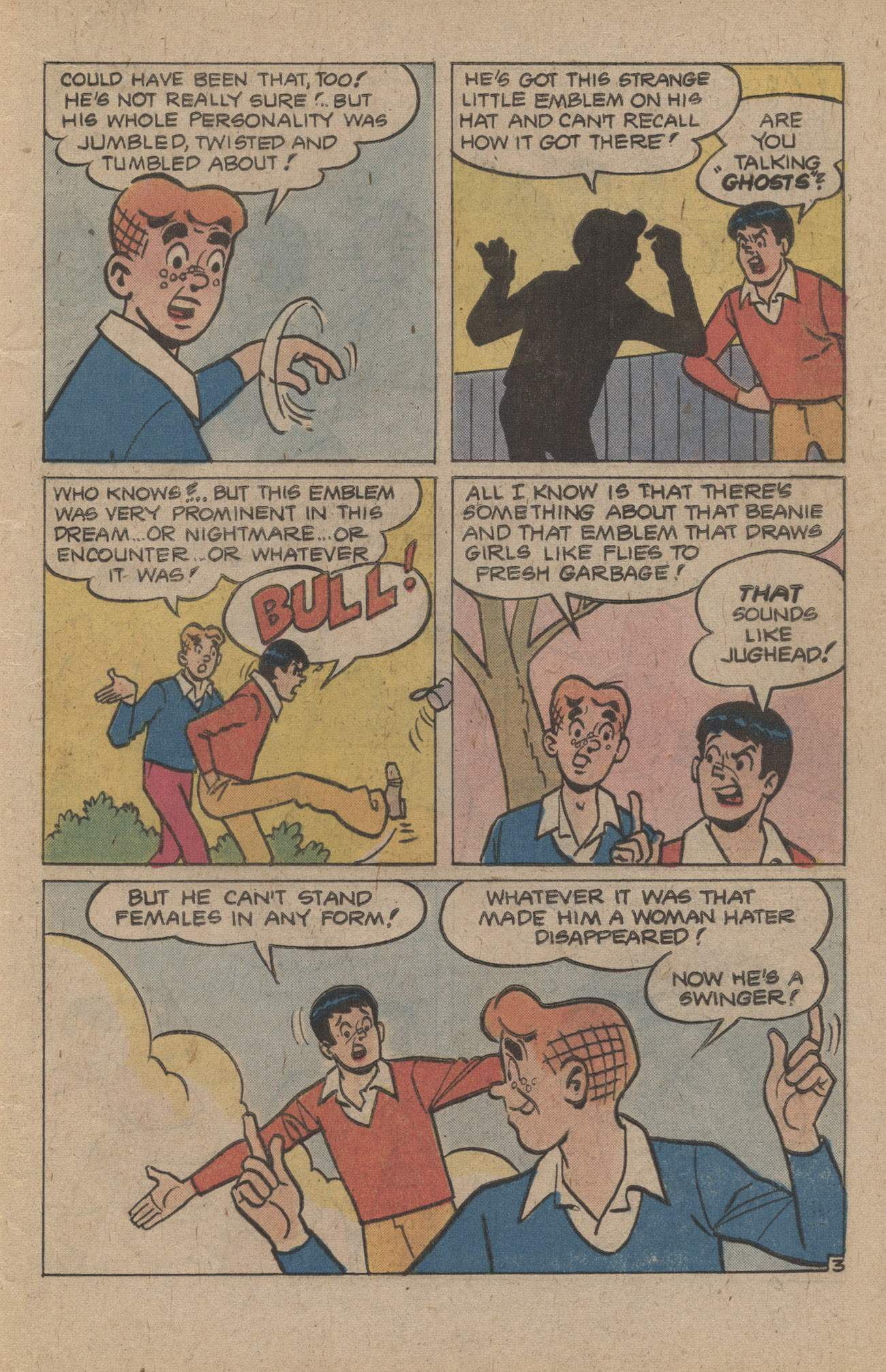 Read online Reggie and Me (1966) comic -  Issue #111 - 5