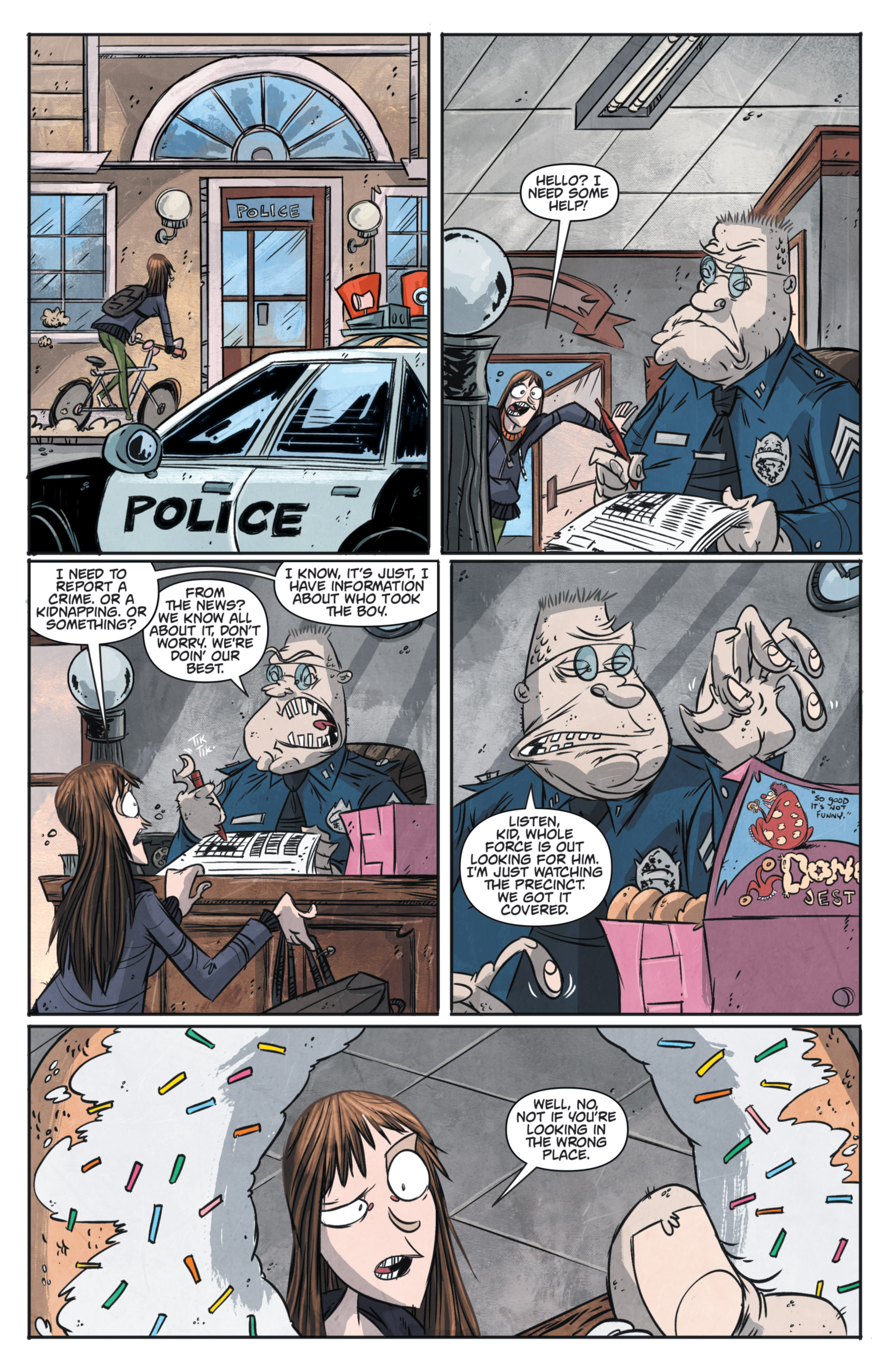 Read online Edward Scissorhands comic -  Issue #4 - 6